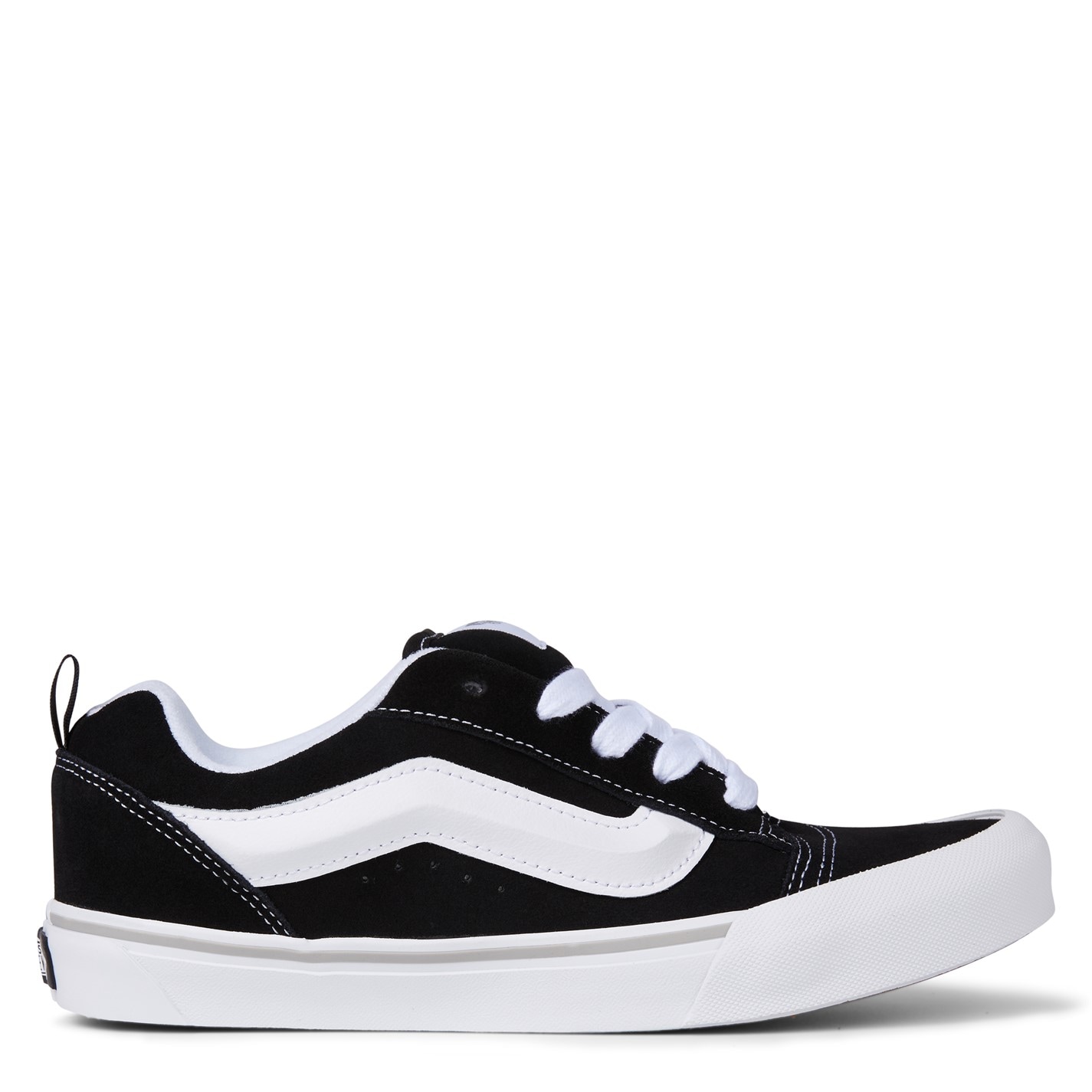 Vans KNU SKOOL BLACK/WHITE Canvas Low FRASERS Ireland
