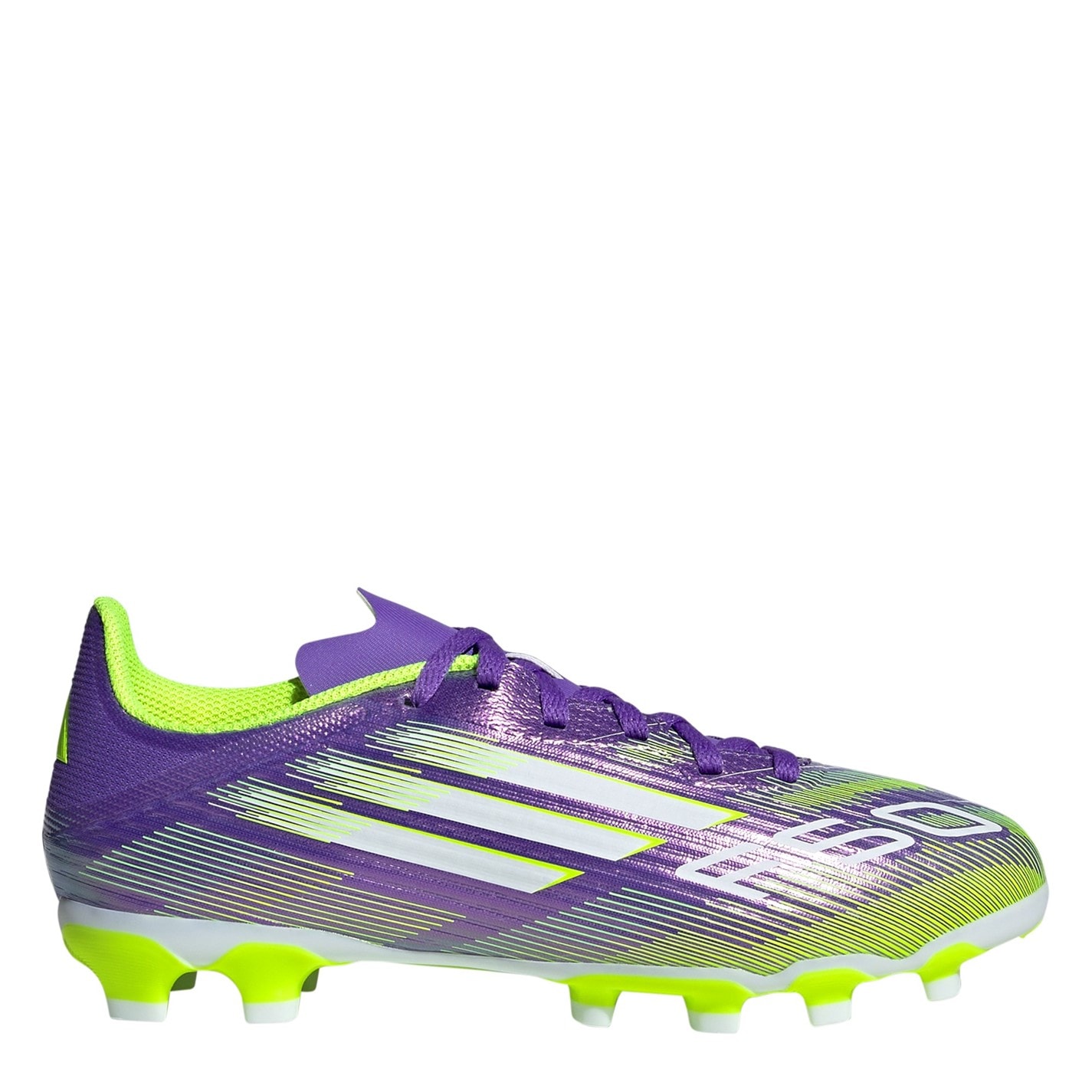 adidas F50 League Juniors Multi-Ground Football Boots Purple