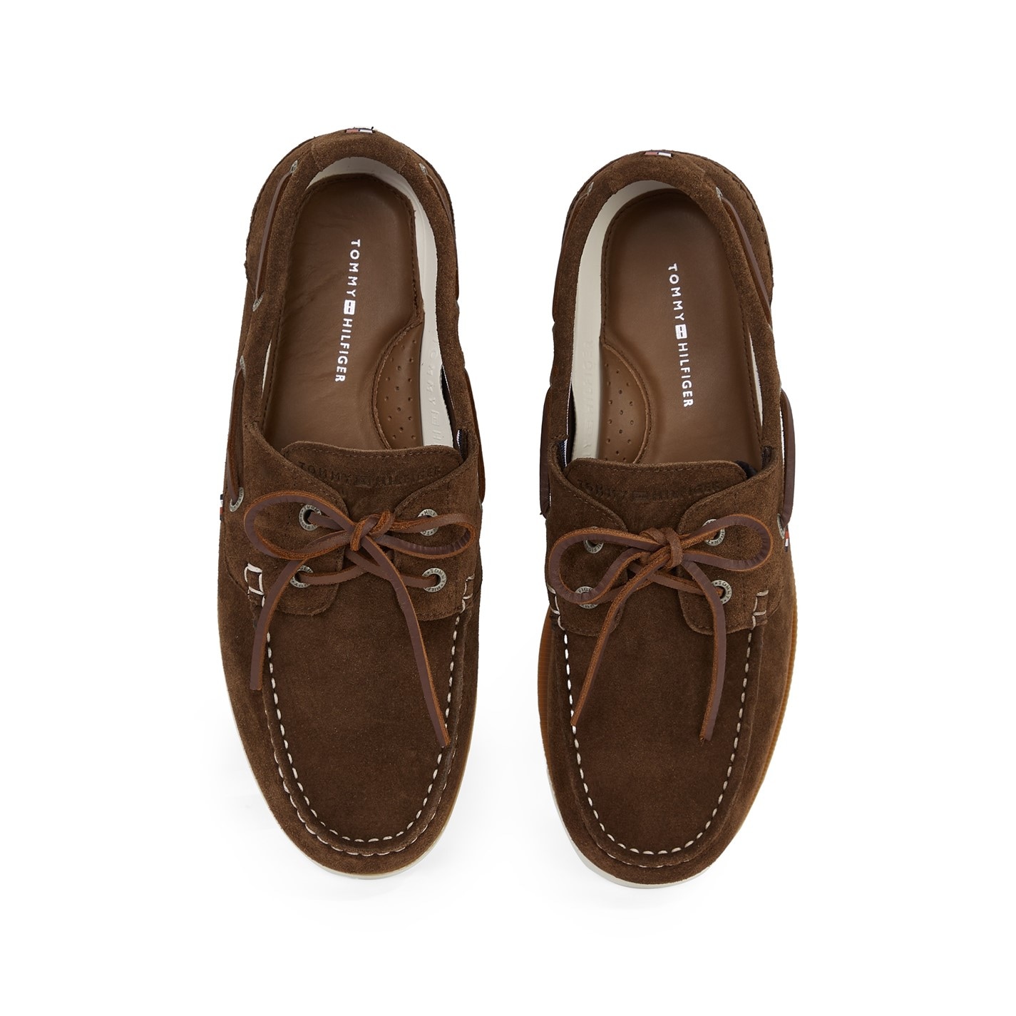 Tommy Hilfiger TH BOAT SHOE CORE SUEDE Legacy Brown FRASERS