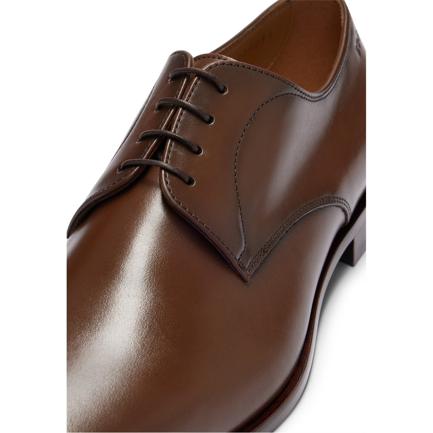 Boss Lisbon Derby Shoes New Hugo Boss Lisbon Derby Shoe Black Leather  Formal Shoes