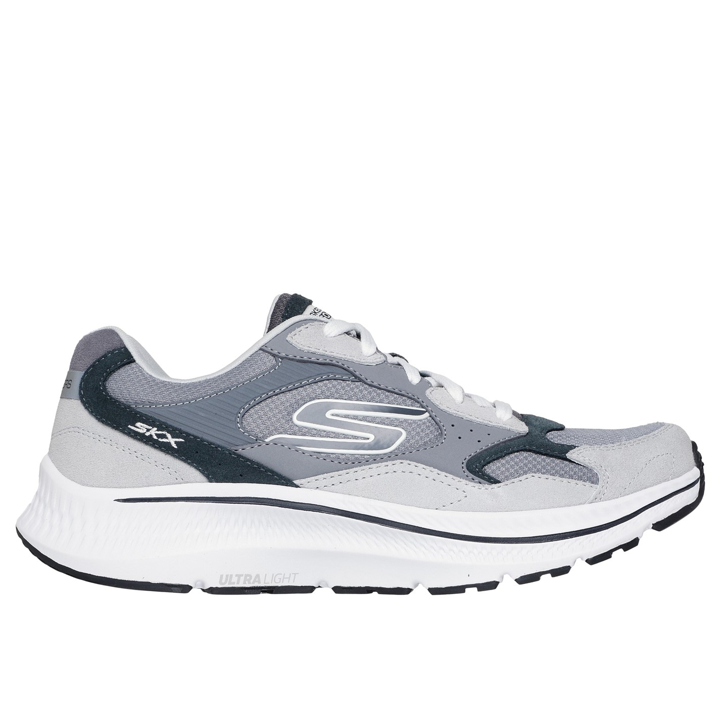 Skechers RUN Consistent Retro Runner Mens Trainers Grey