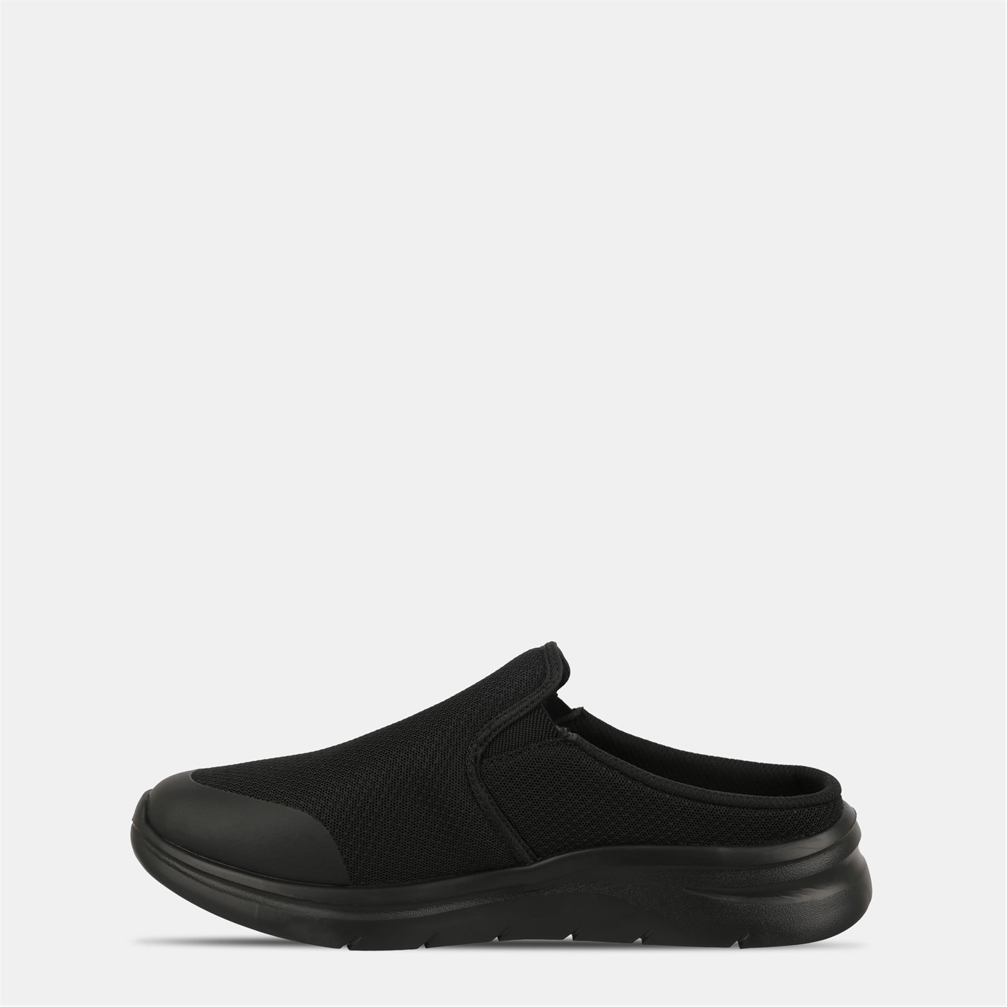 Slazenger Zeal Mens Mule Trainers Black/Black Frasers
