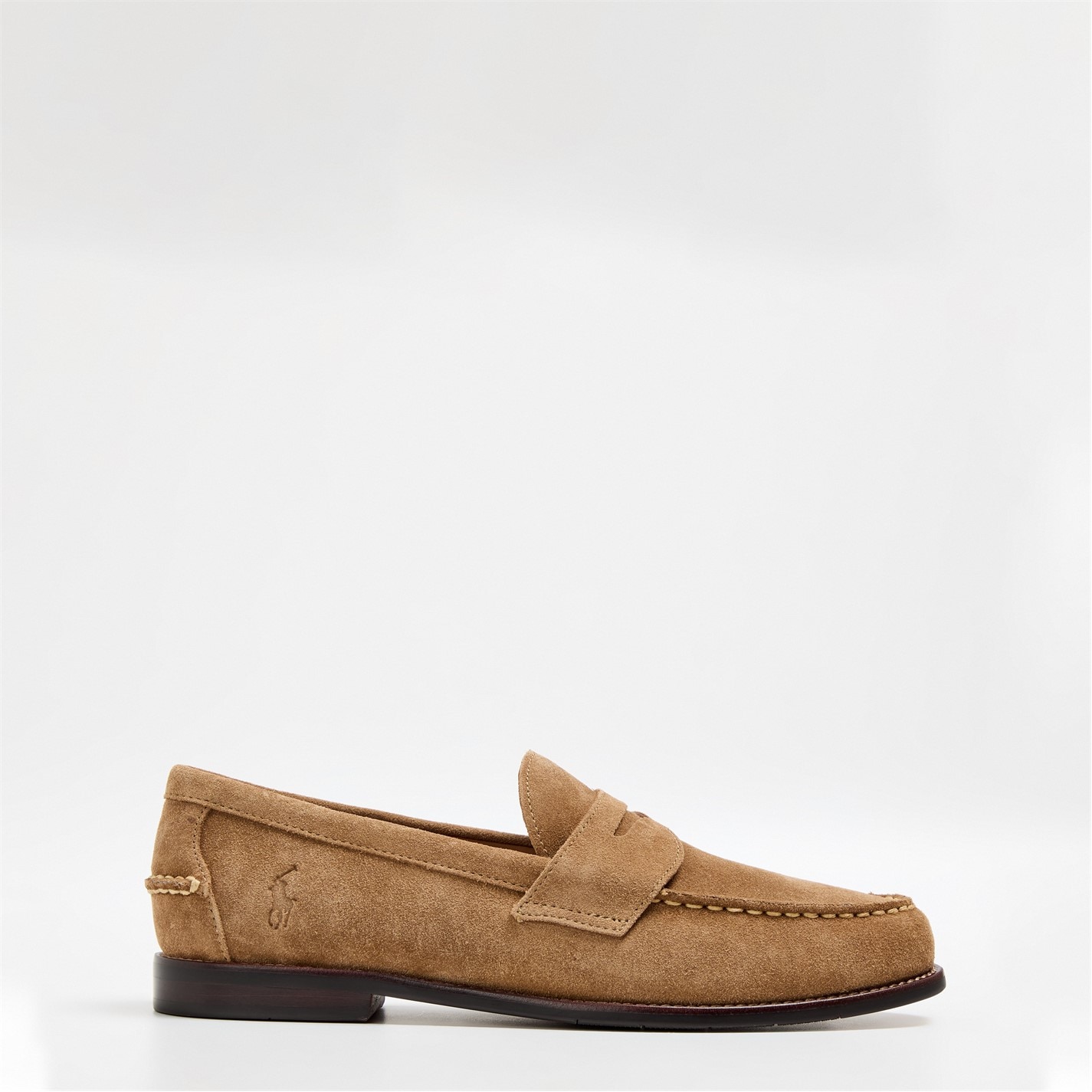 Polo Ralph Lauren Aslton Suede Loafers Desert Tan FRASERS