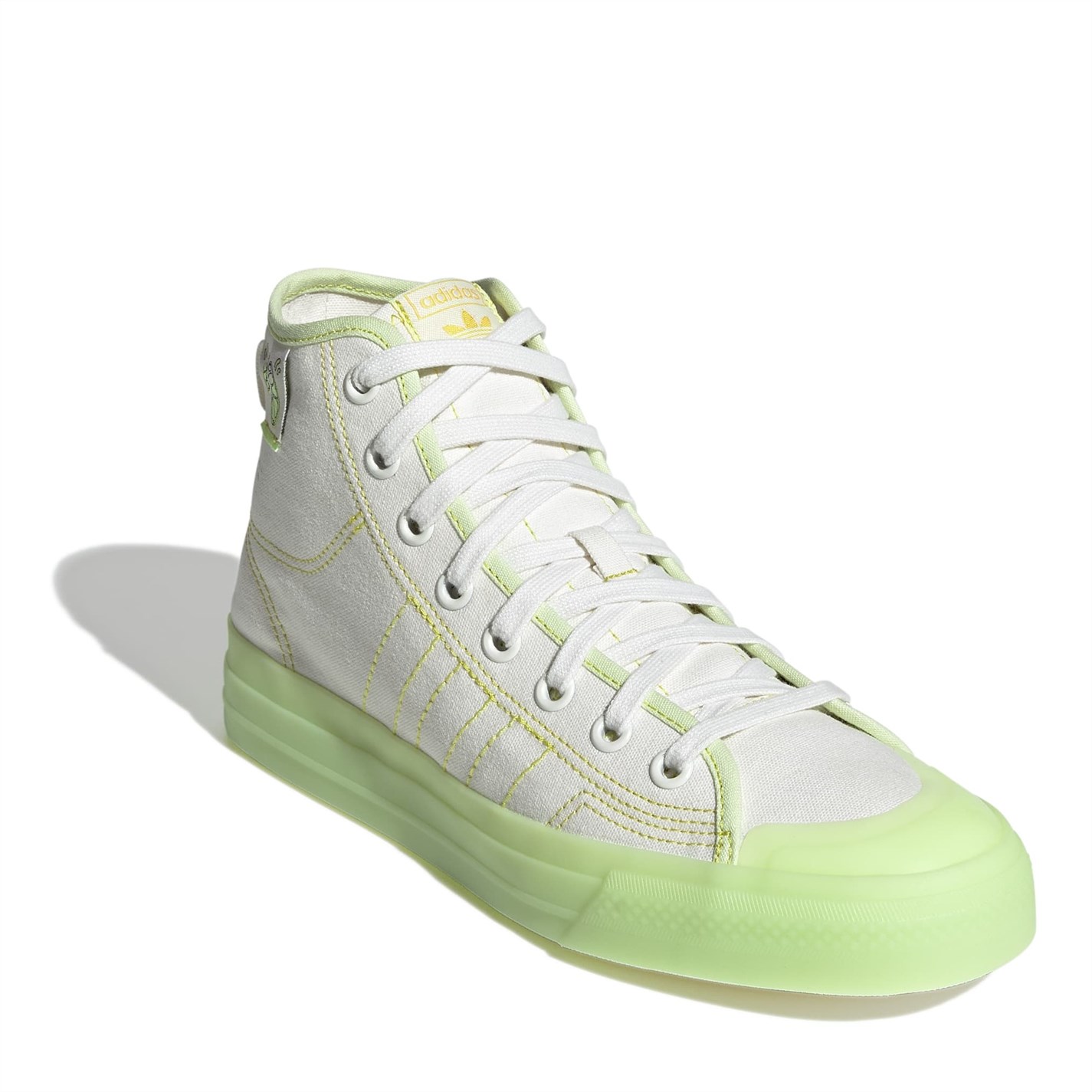 adidas Originals Nizza Hi Rf Sn99 White/Green FRASERS Ireland
