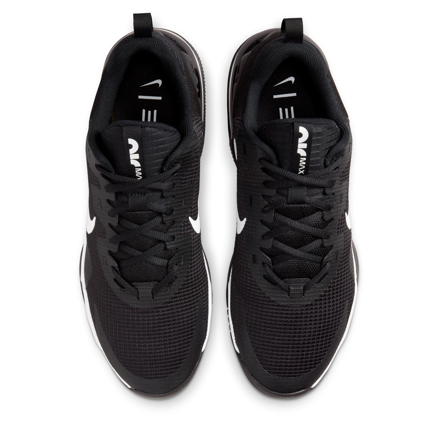 black air max trainers mens