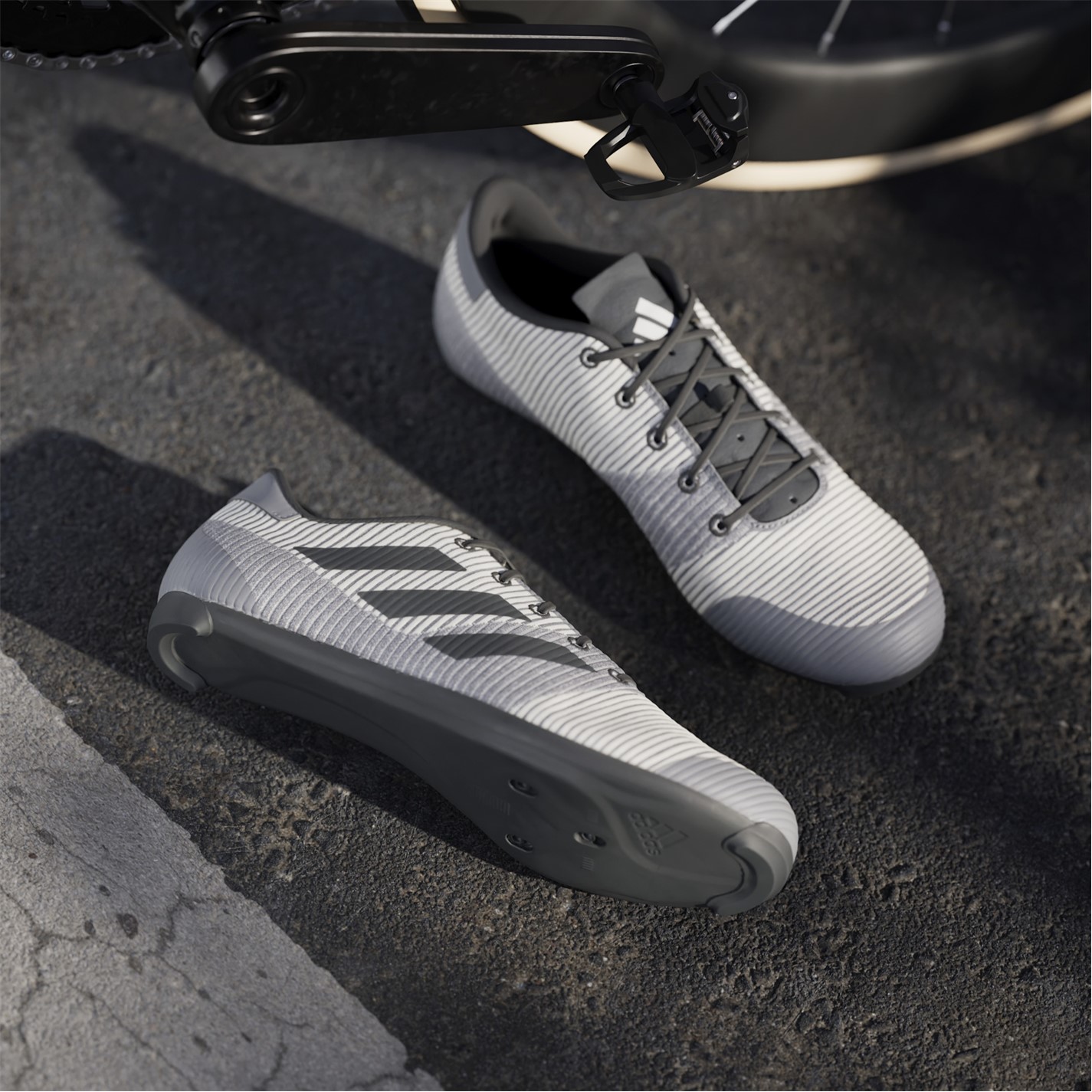 adidas gazelle silver green womens adidas The Road Cycling Shoes main image 1