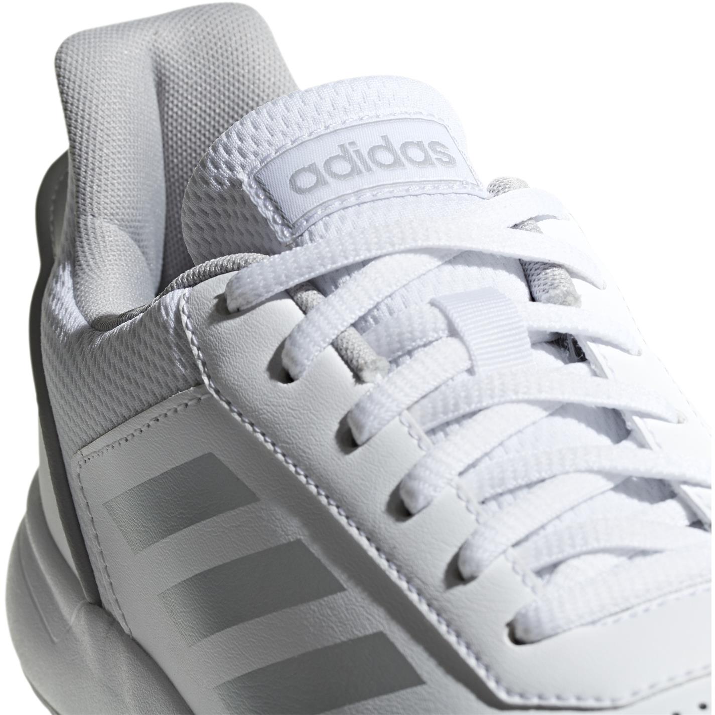 adidas Courtsmash Womens Tennis Shoes White/Silver FRASERS
