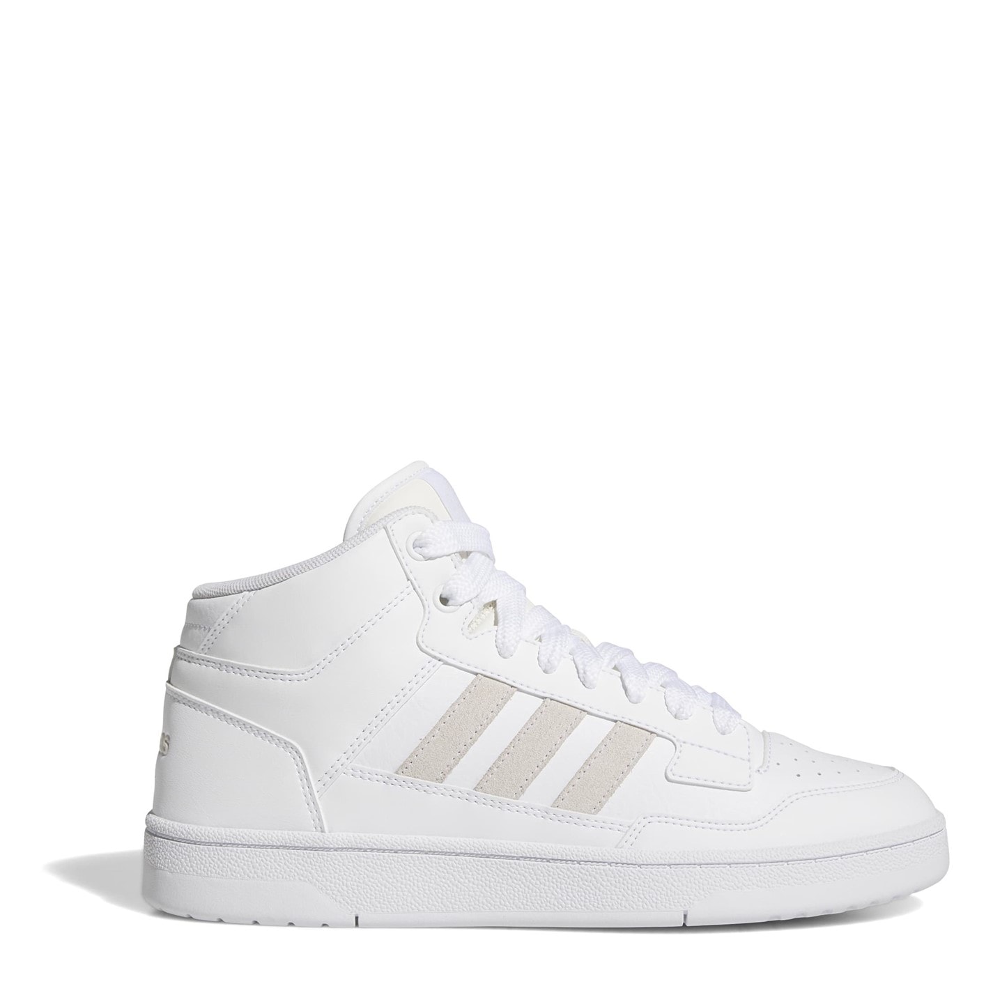Adidas White Tall Shoes Adidas Rapid Court Mid High-Top Trainers