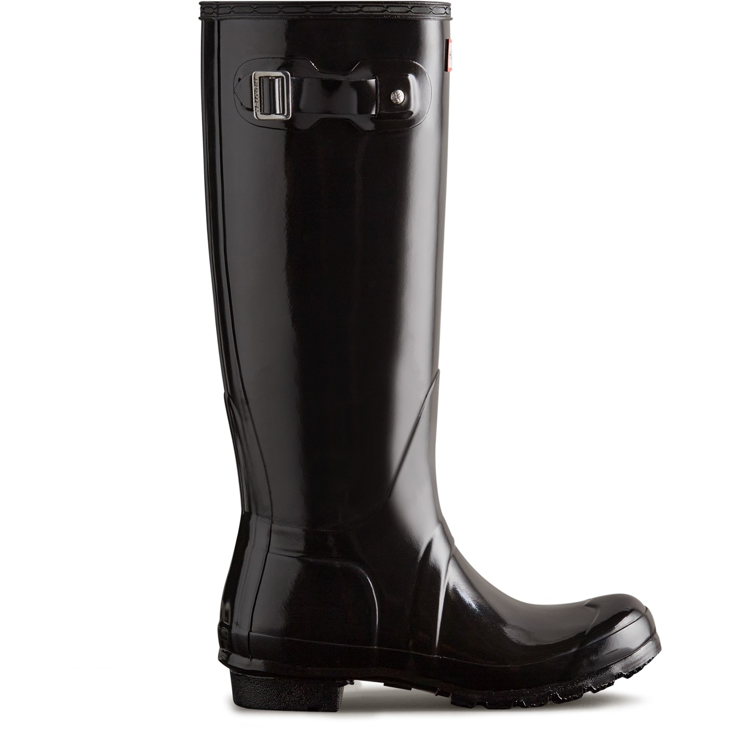 Hunter Original Glossy Tall Wellies Black Gloss FRASERS Ireland