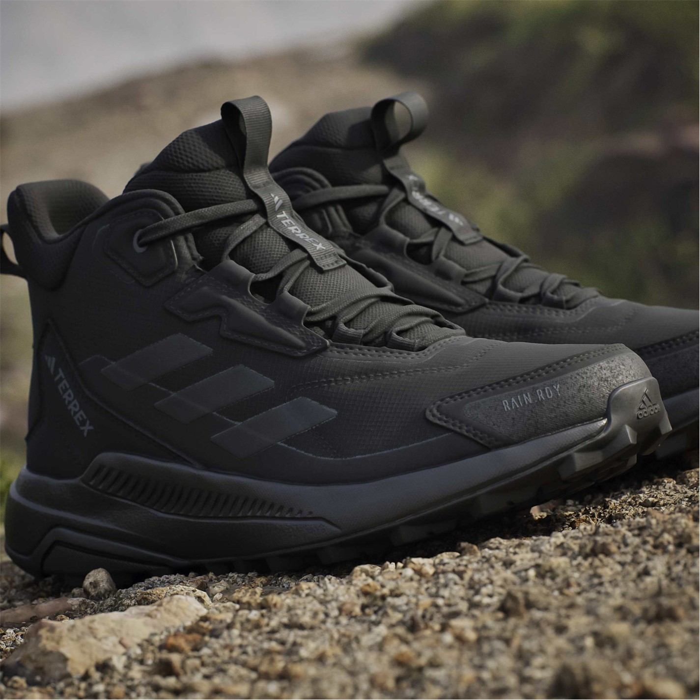adidas | Terrex Anylander Mid Rain.Rdy Hiking Shoes Womens | Black |  FRASERS Ireland