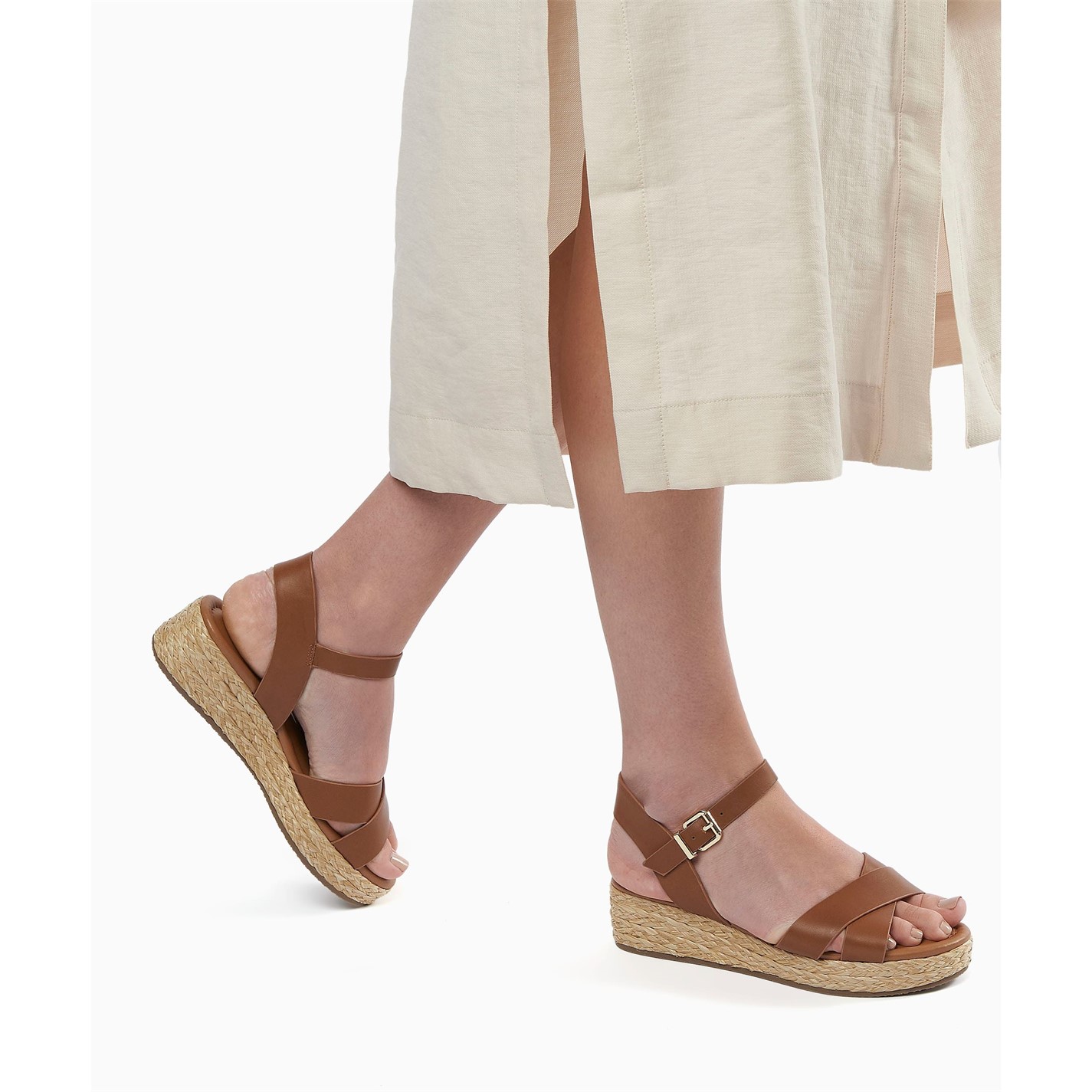 Dune London Linnie Sandals Flat Sandals House of Fraser
