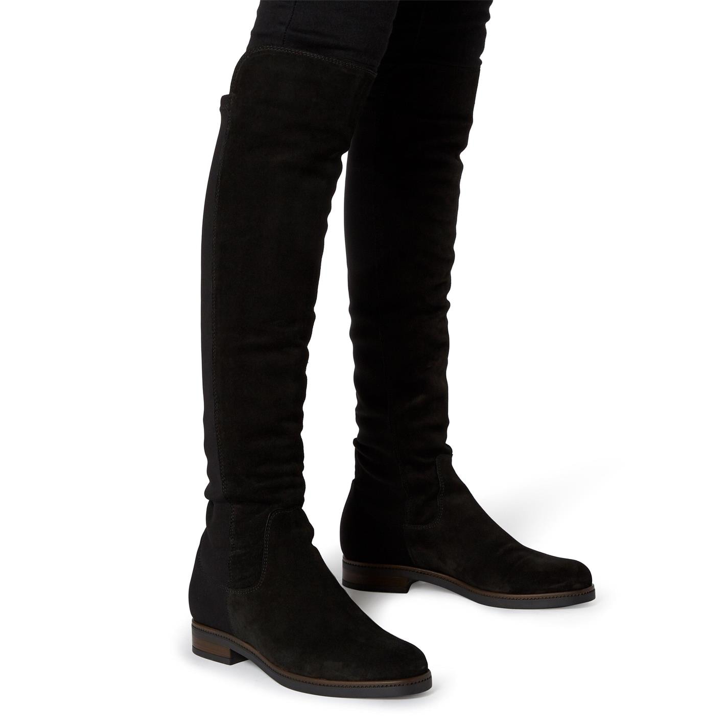 Dune London Tropic Flat Knee High Boots Knee High Boots
