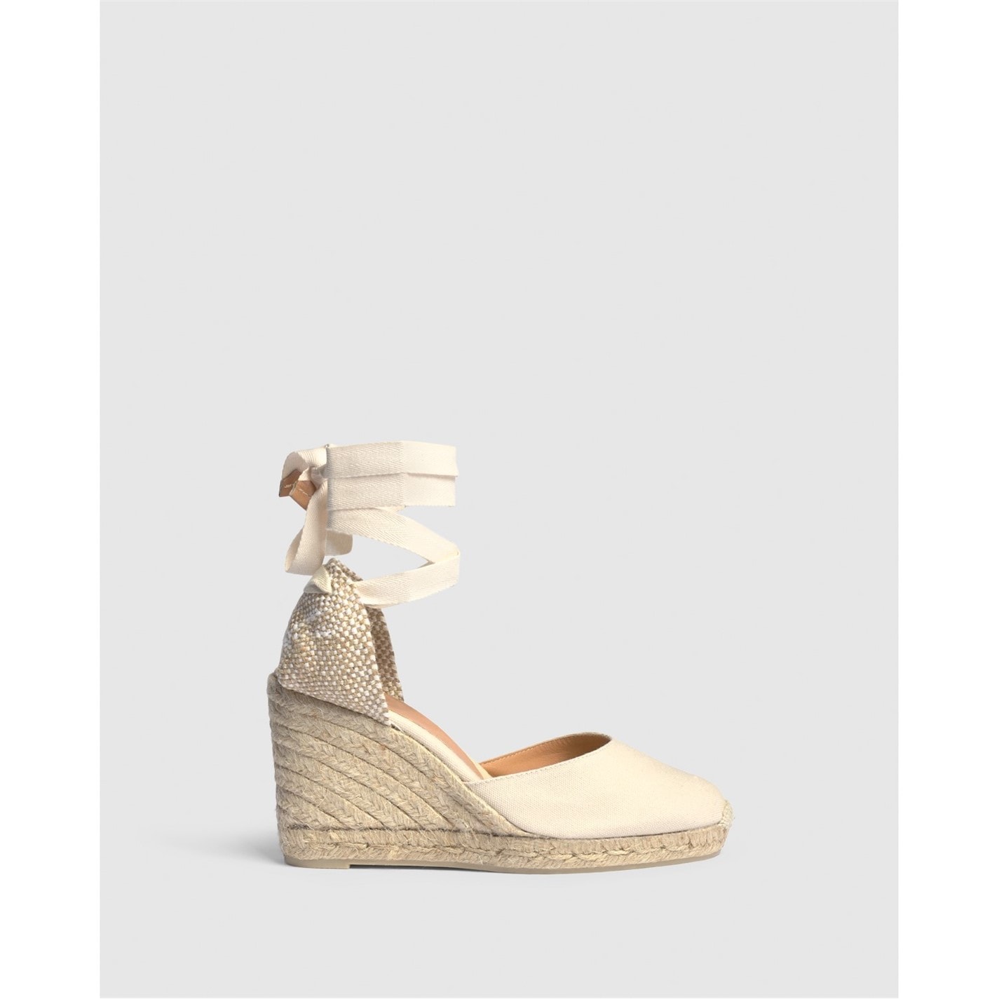 CASTAÑER Carina 80 suede wedge espadrilles | Harvey Nichols