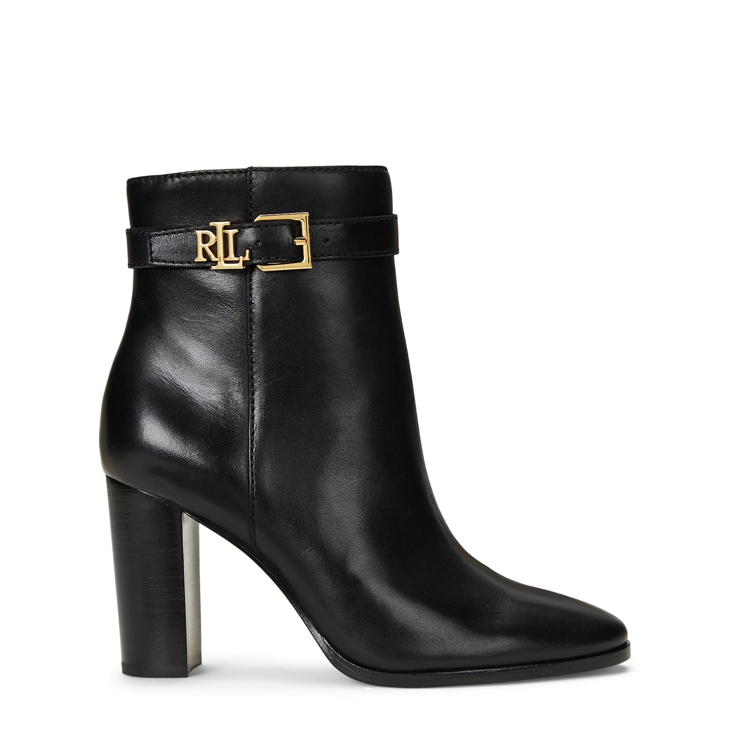 ralph lauren black booties