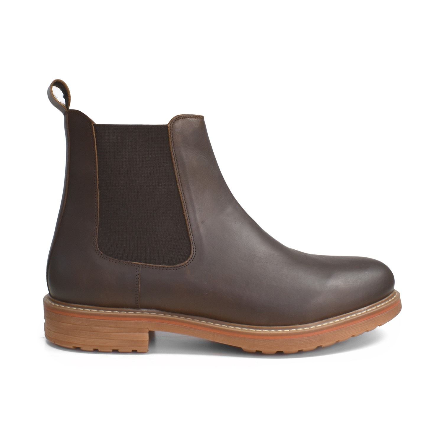 Brogini - Herren/Damen Unisex Landstiefel Abruzzo, Leder (37 EU) (Braun