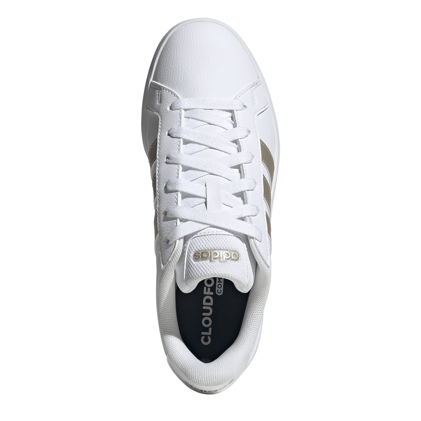 adidas gazelle silver green womens Adidas Women's Lace Up Grand Court 2.0 Cloudfoam Lifestyle Low-Top Sho   Ewirelessgear