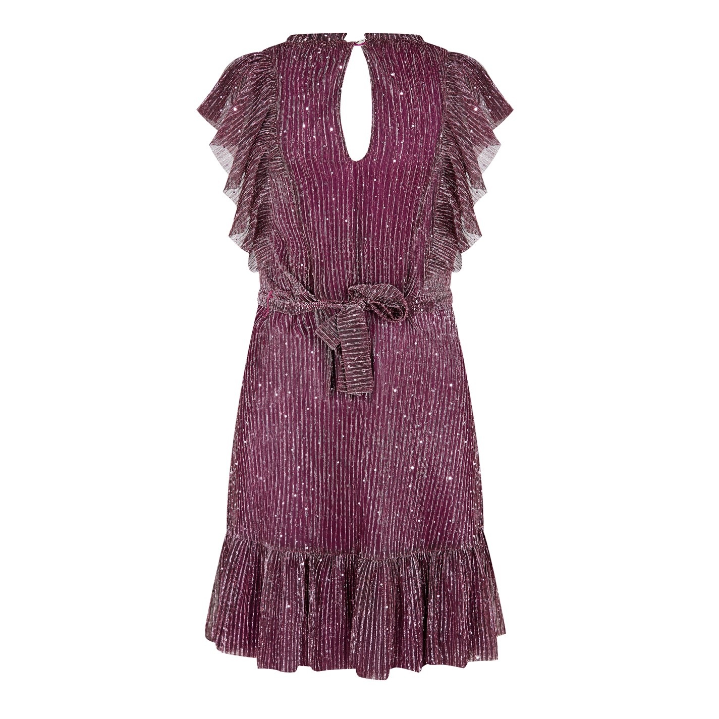 Biba | Junior Girls Biba Plisse Dress | Pink | FRASERS Ireland