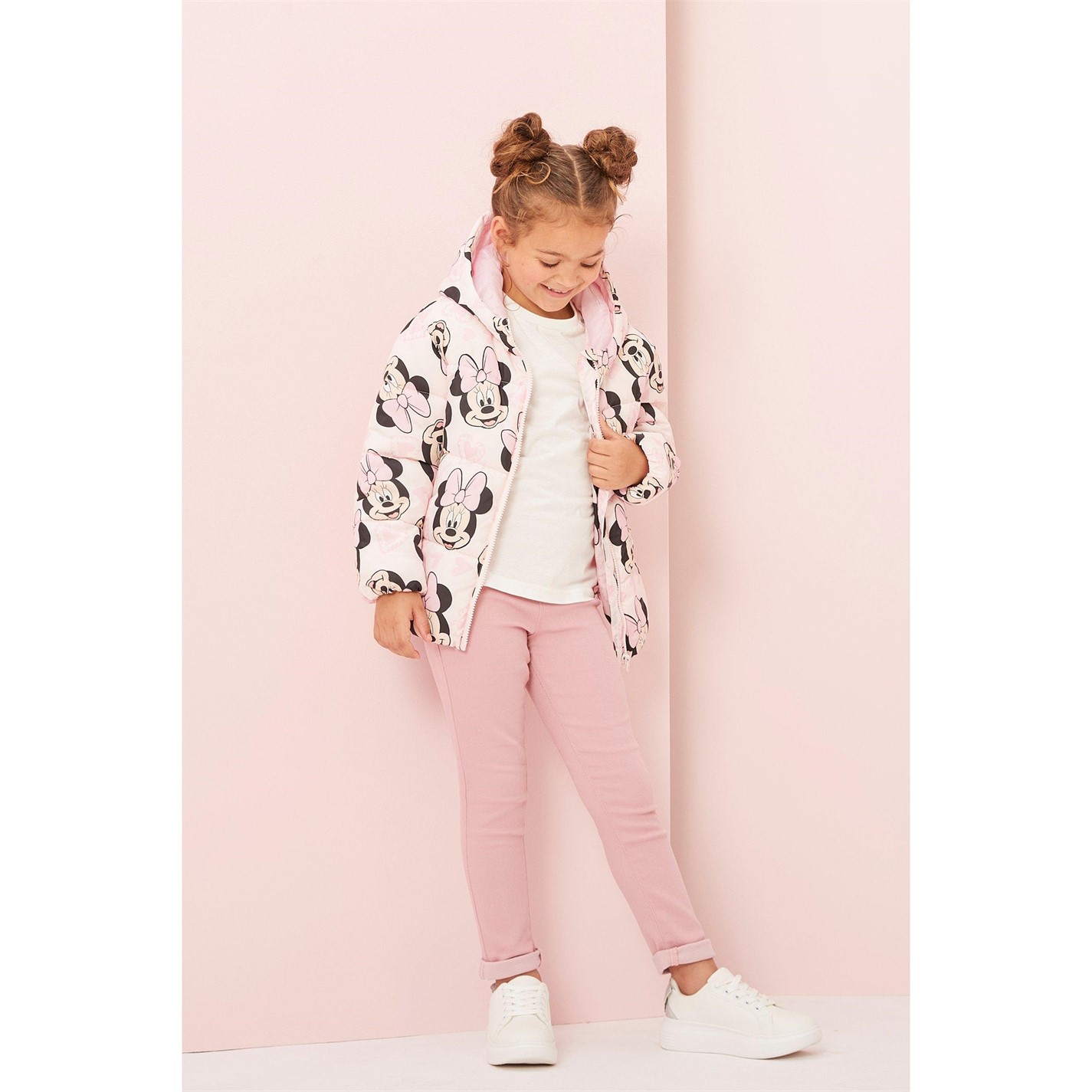 Character Minnie Mouse Girls Padded Coat Pink FRASERS Ireland