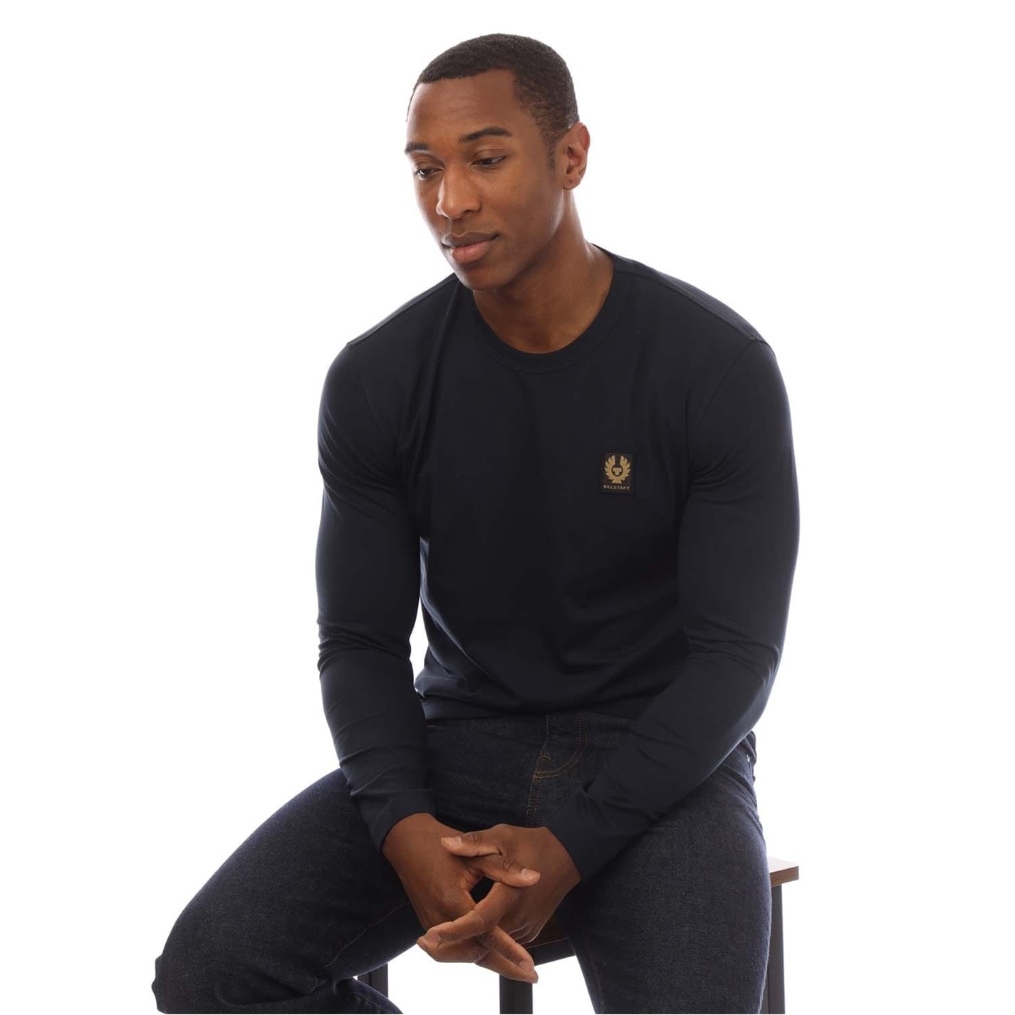 【関税込み】Belstaff ブラック Stamford スウェットシャツ 関税込み】Belstaff ブラック Stamford スウェットシャツ
