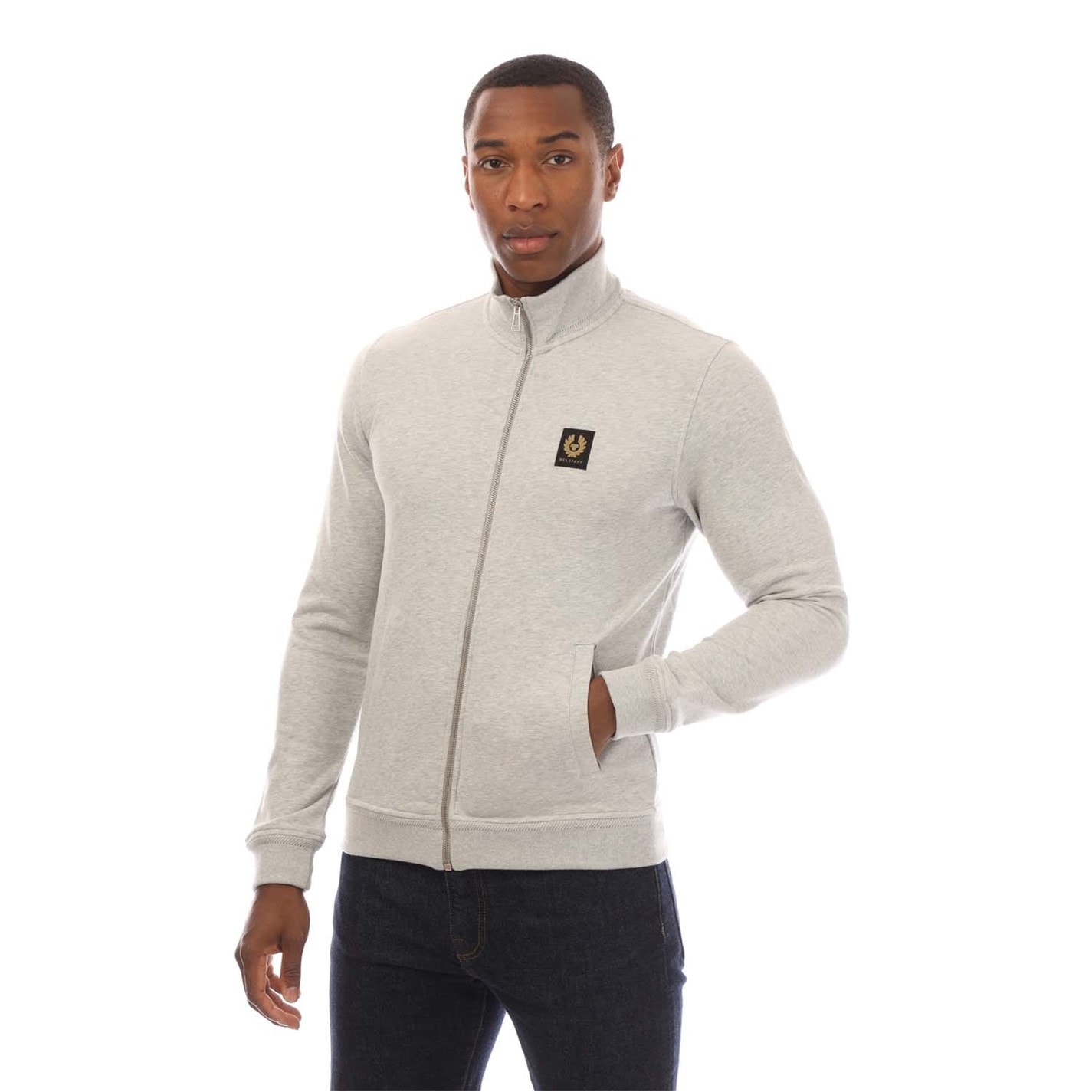 Belstaff Full-Zip Sweatshirt Grey FRASERS