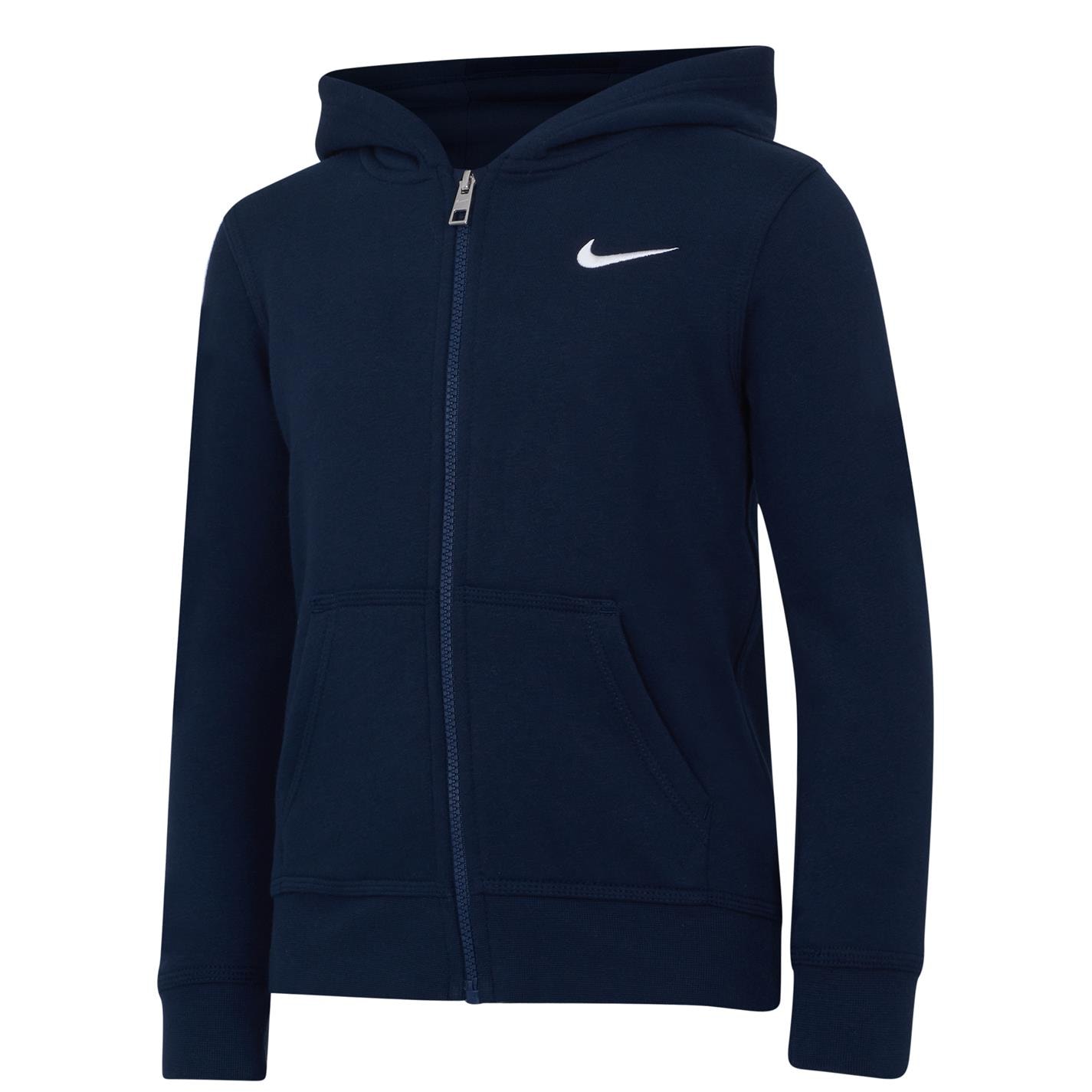 Nike Club Full Zip Hoody Infant Boys Navy FRASERS Ireland
