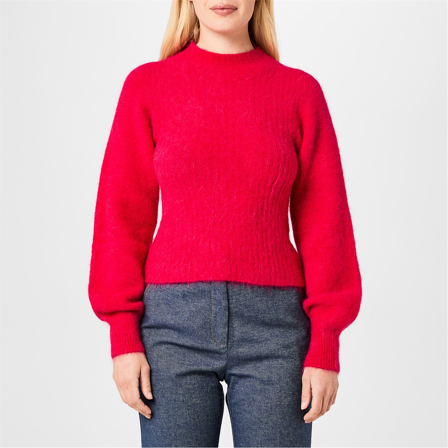 Marella Emme Galizia Knit Jumper With Jewelled Neckline Black