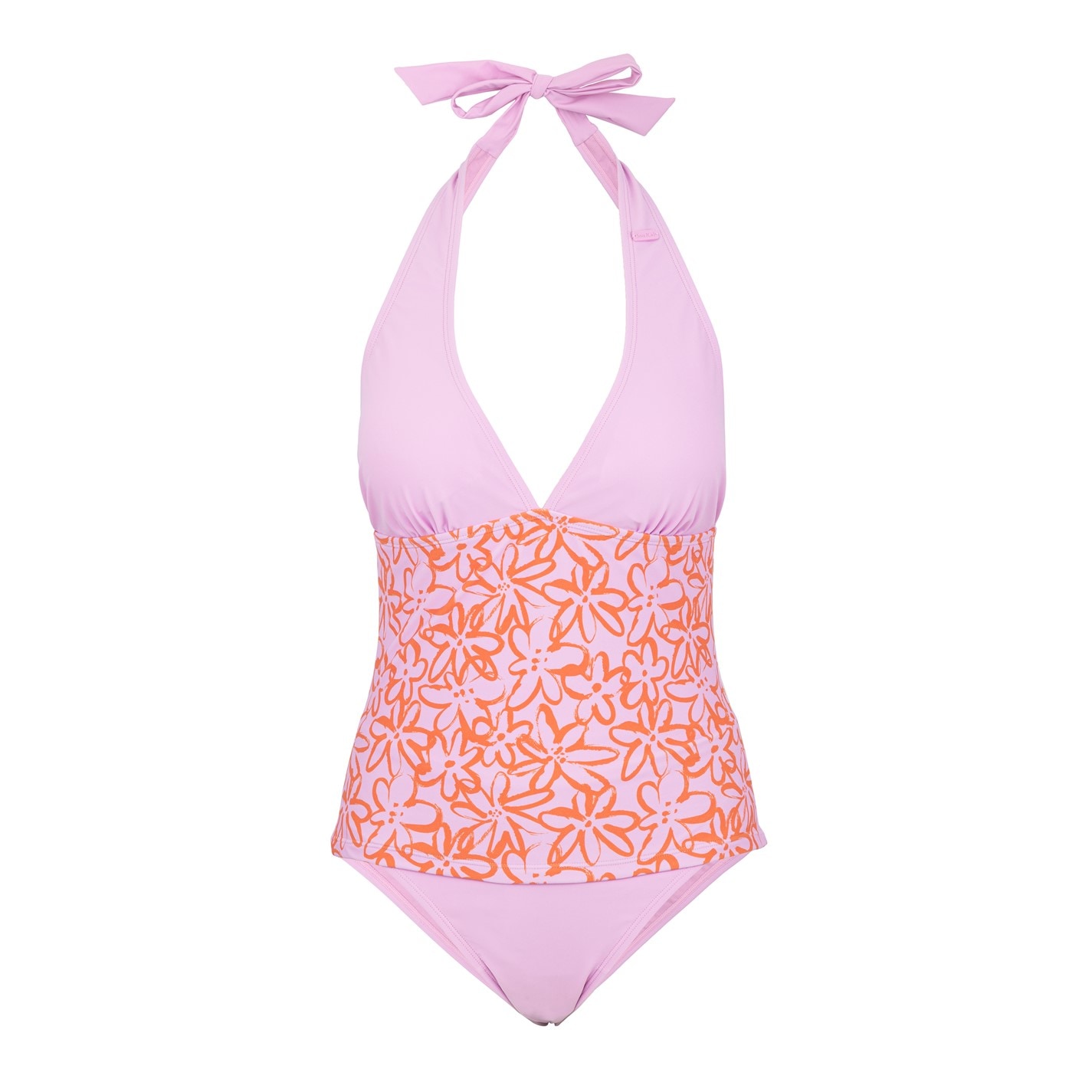 SoulCal 2-Piece Set Plunge Tankini Womens Pink Ochid FRASERS