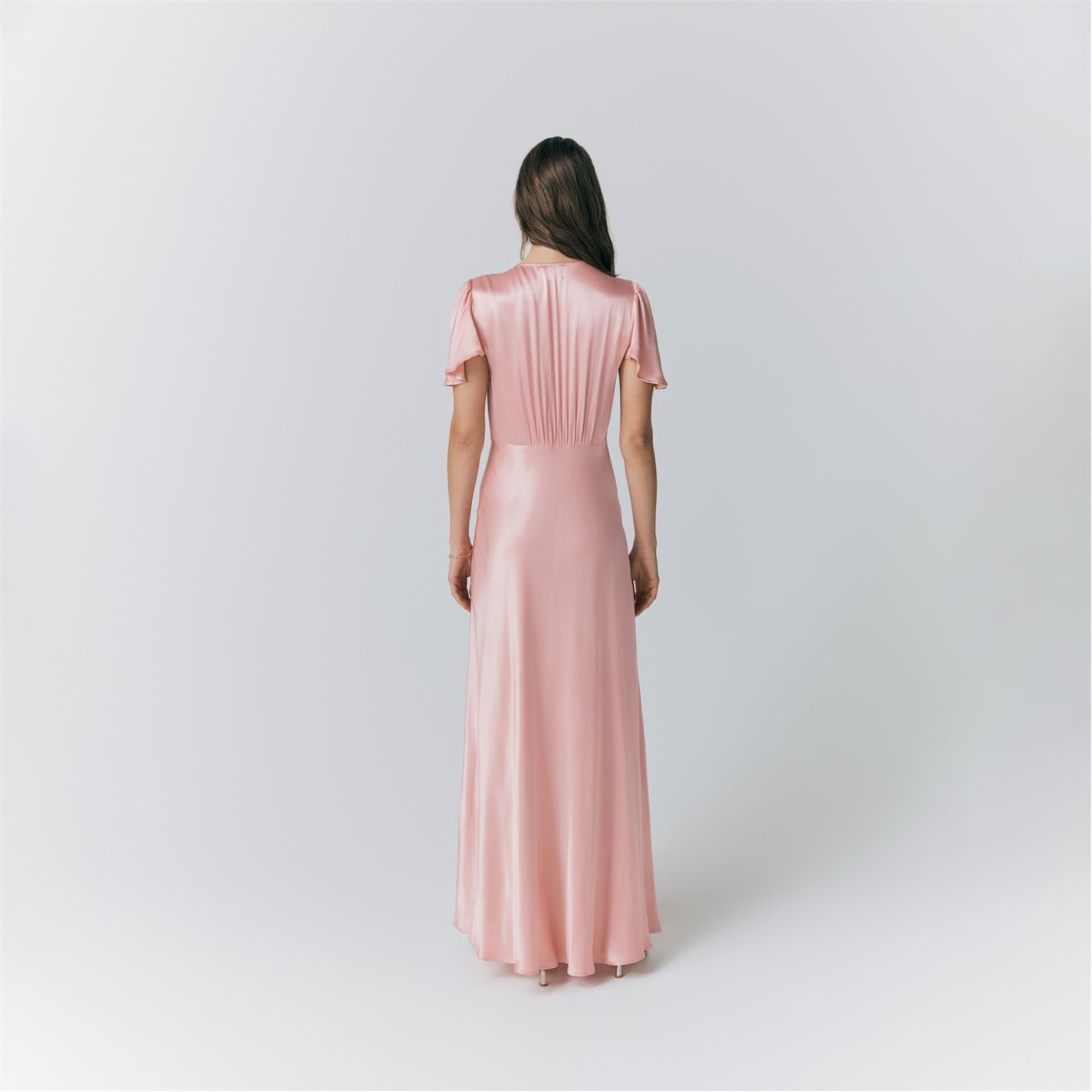 Pink Ghost Dresses Uk Ghost Delphine Dress] Maxi Dresses FRASERS
