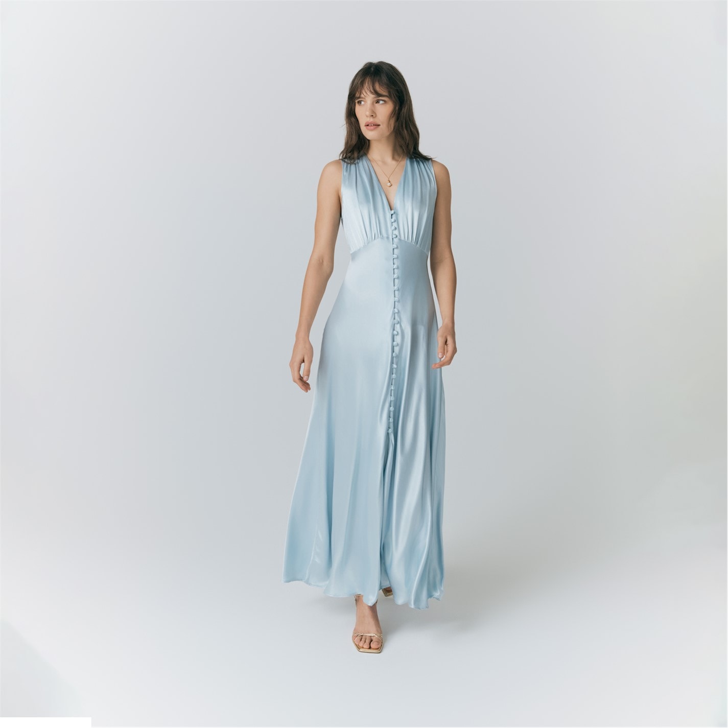 floor length maxi dress with sleeves Sweeter Dreams Long Sleeve Maxi Dress White