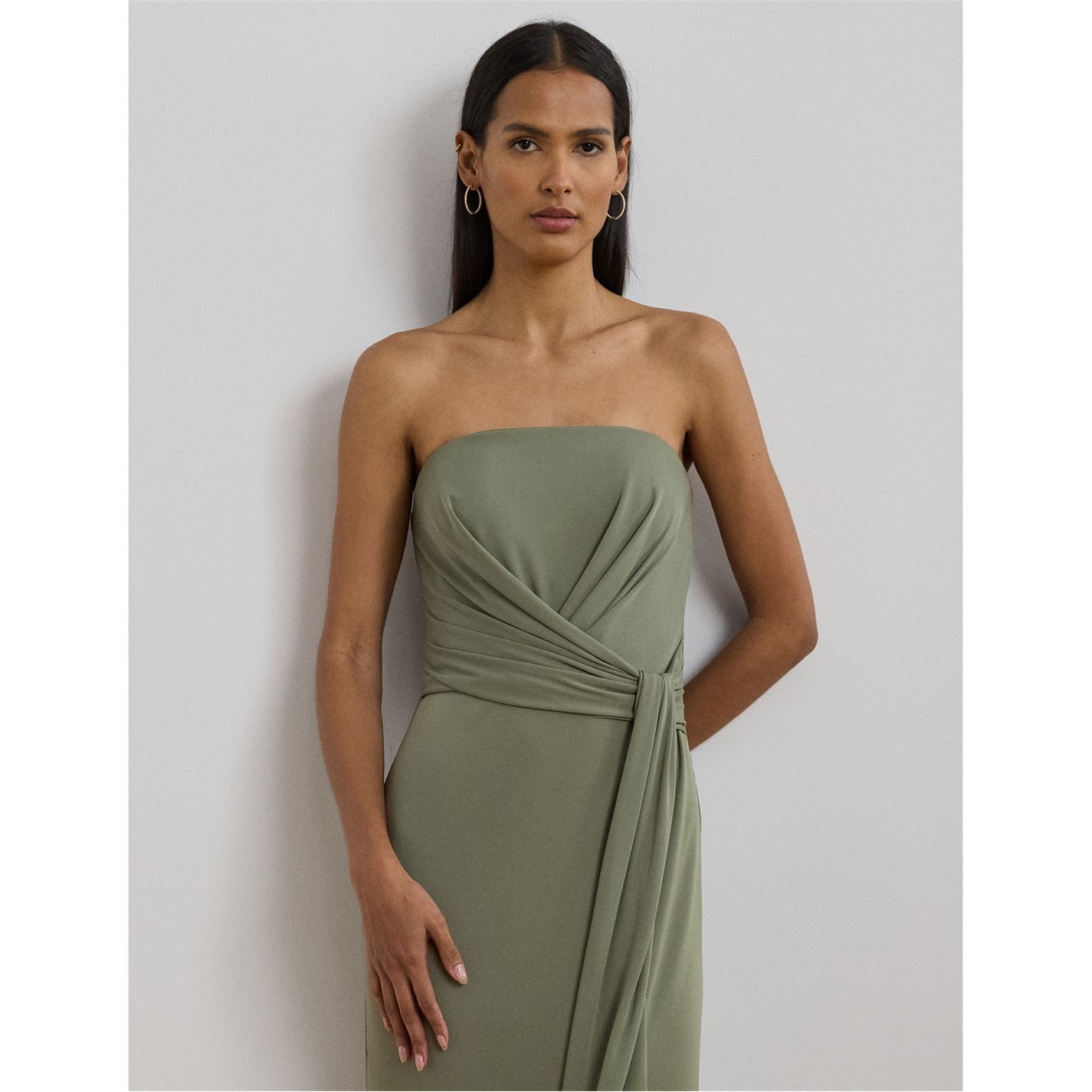 Lauren by Ralph Lauren | Women's Estila Ball Gown | Sage Green | FRASERS  Ireland