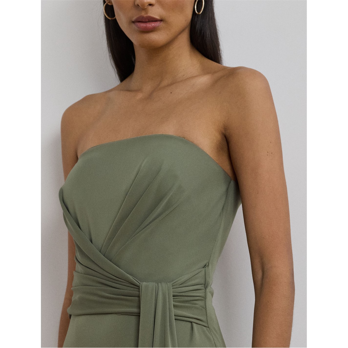 Lauren by Ralph Lauren | Women's Estila Ball Gown | Sage Green | FRASERS  Ireland
