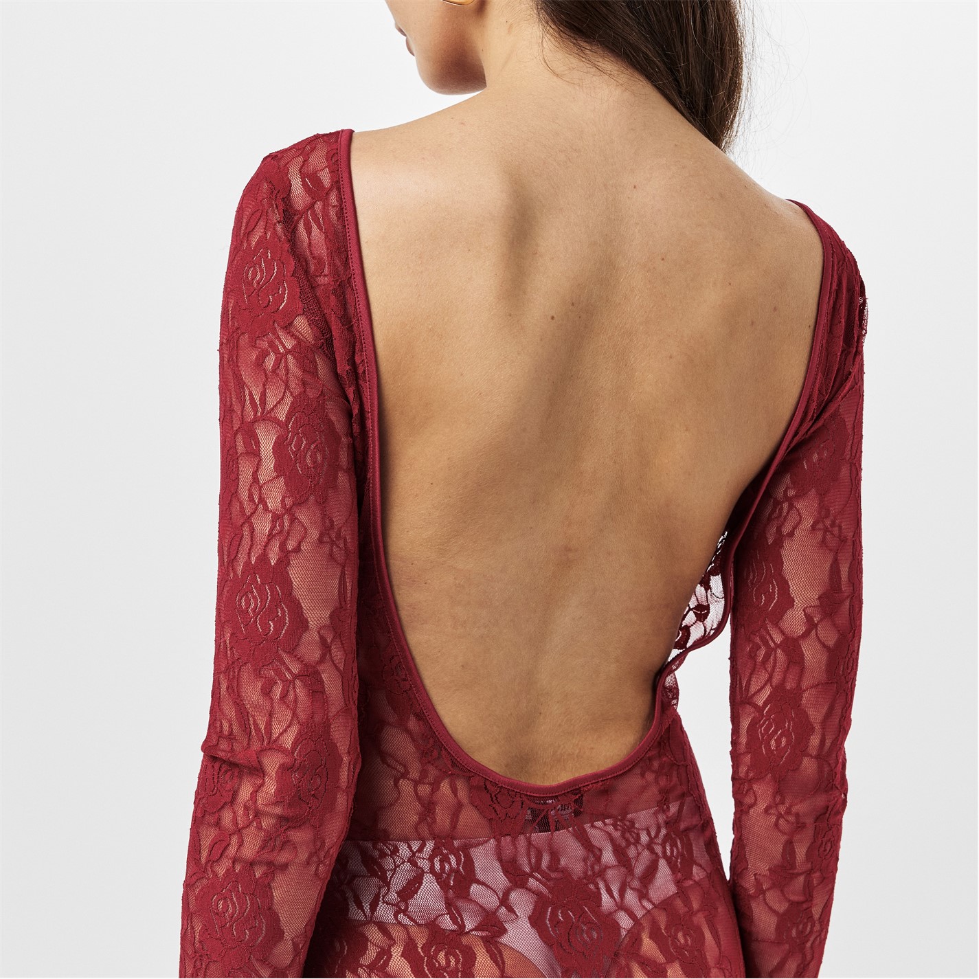 Missy Empire | Lace Open Back Maxi Dress Womens | Red | FRASERS Ireland Missy Empire | Lace Open Back Maxi Dress Womens | Red | FRASERS Ireland