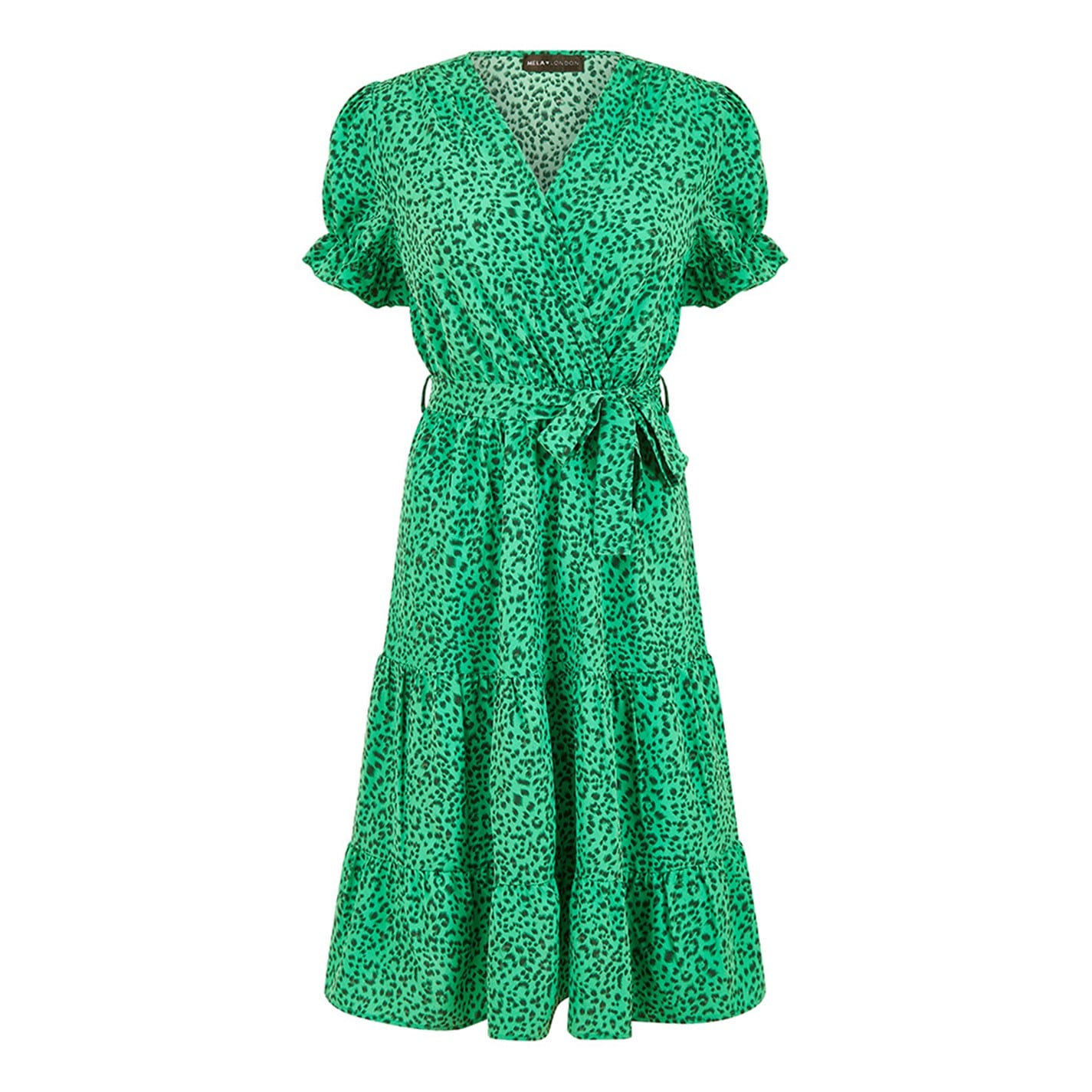 dressing like rachel green Animal Print Semi Sheer Maxi Dress main image 0