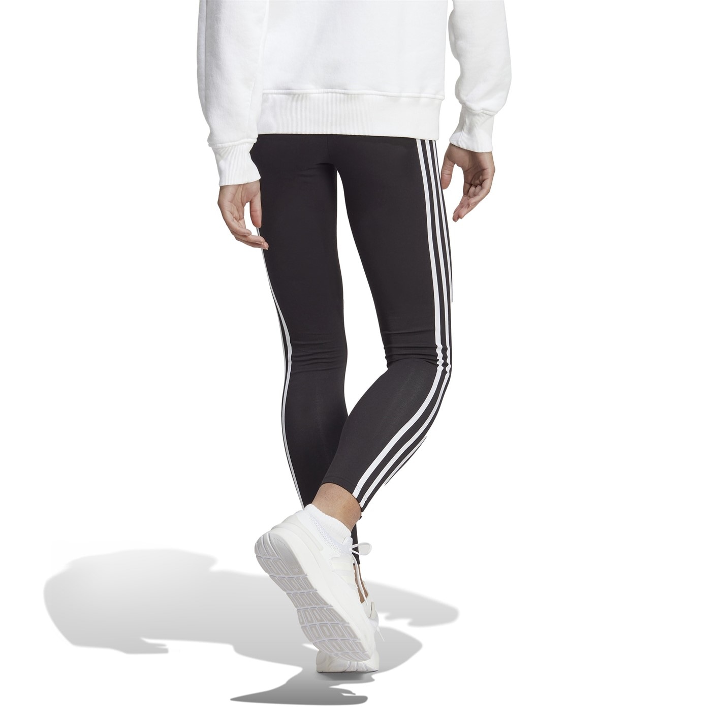 adidas 3 stripe leggings mens