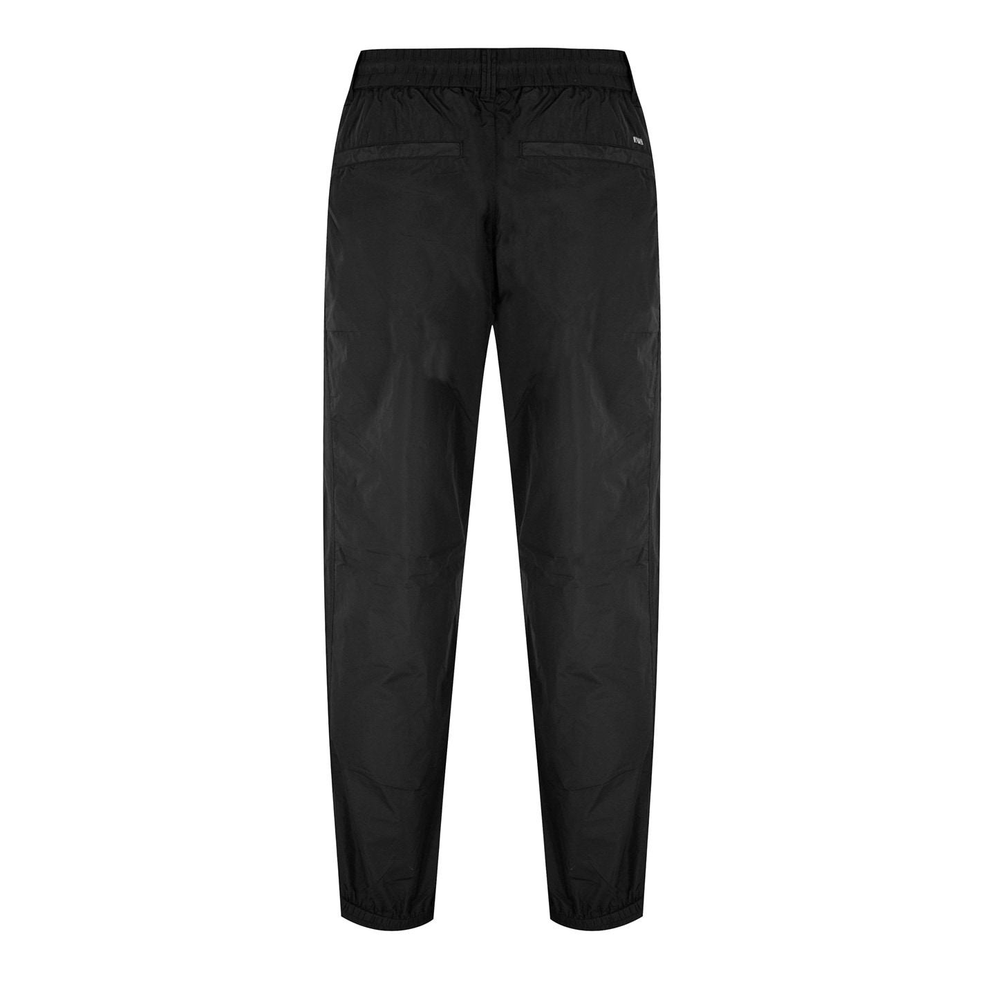 パンツ EMPORIO ARMANI 19SS BLACK TAPERED SLACKS Black sports trousers brand EMPORIO ARMANI