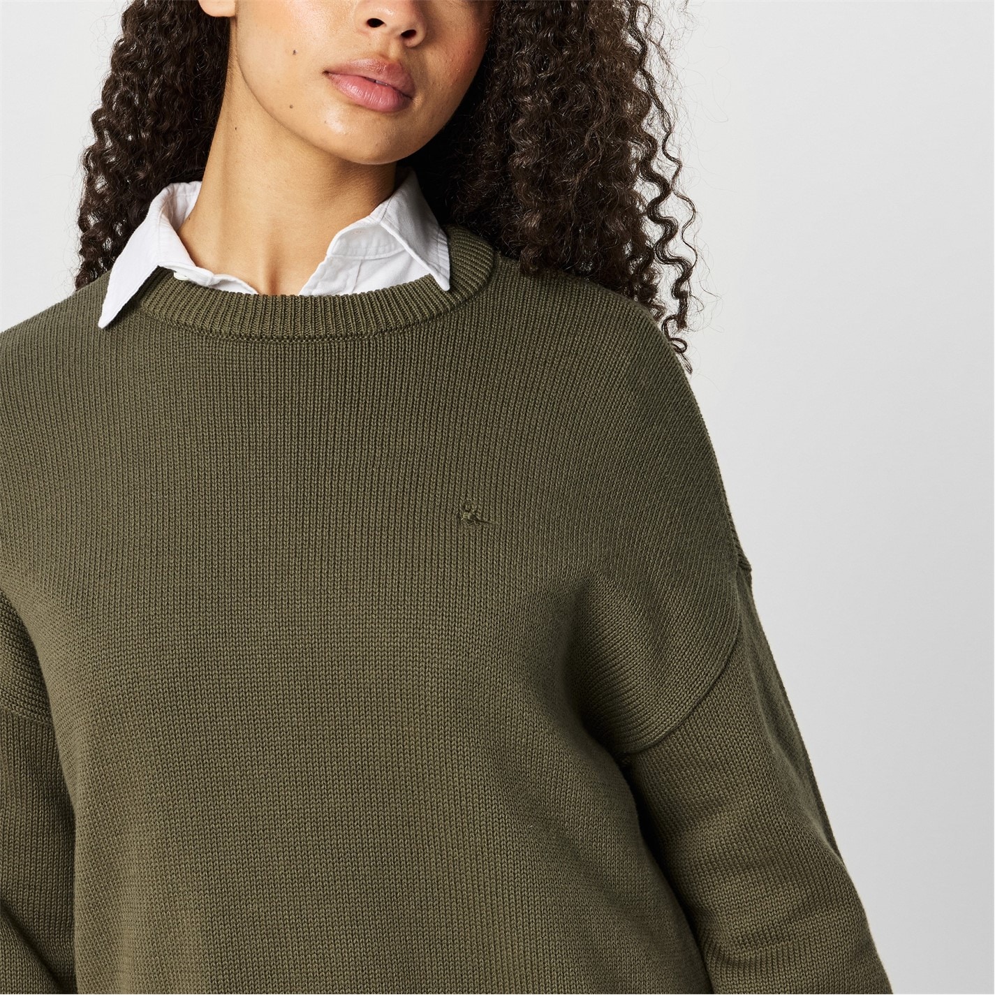 Jack Oversized Knit Sweater - Tan Marle