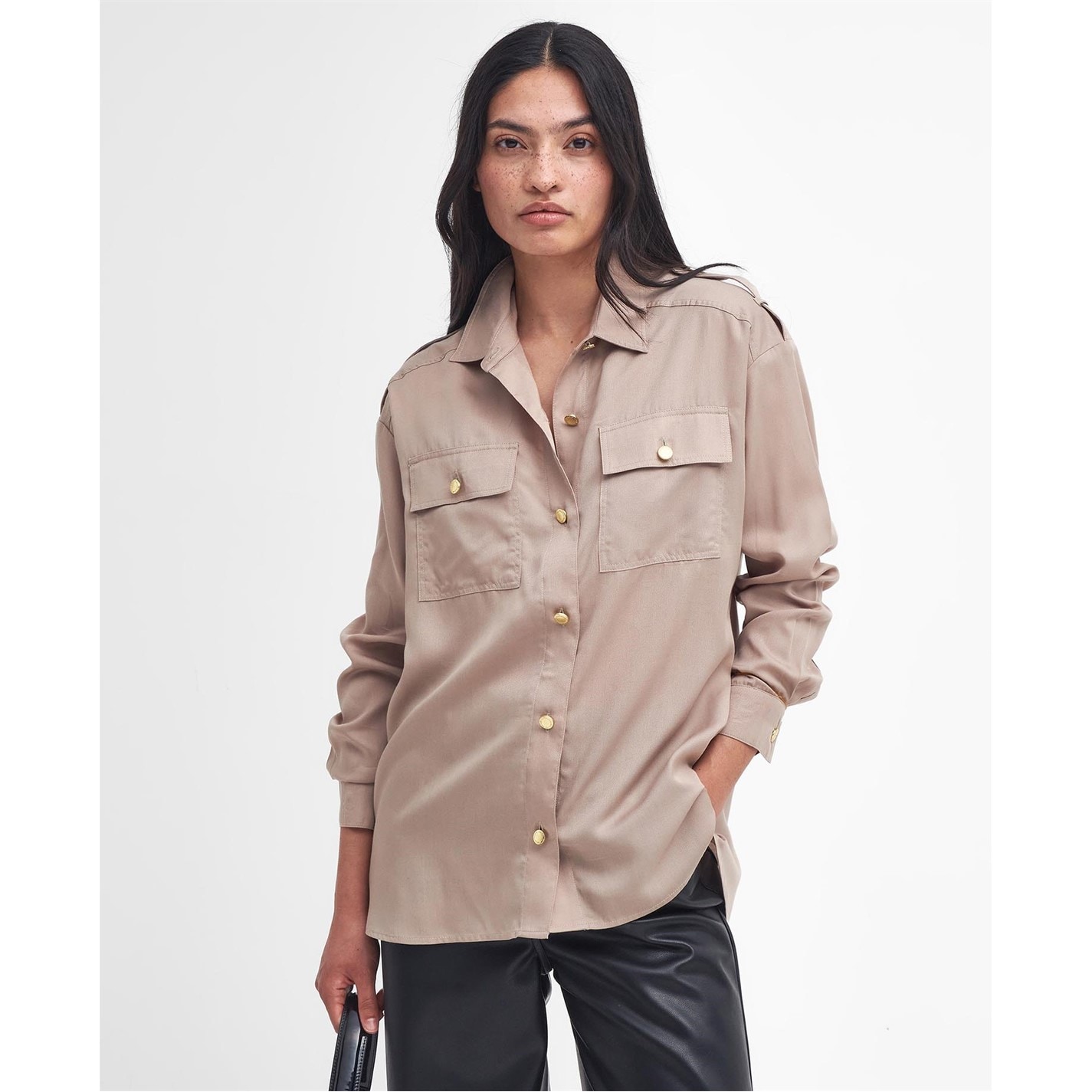 Barbour International Callie Long-Sleeved Shirt Light Trench