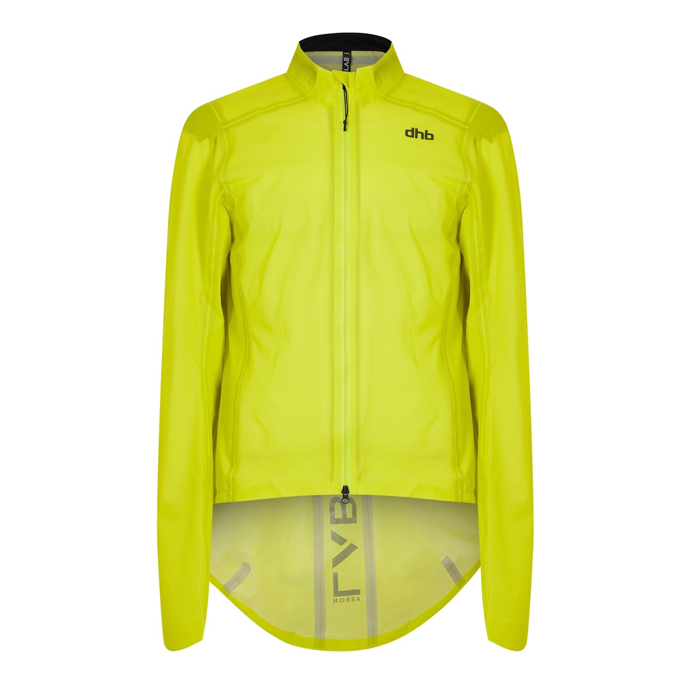 Dhb Aeron Lab Men's Ultralight Waterproof Jacket Yellow