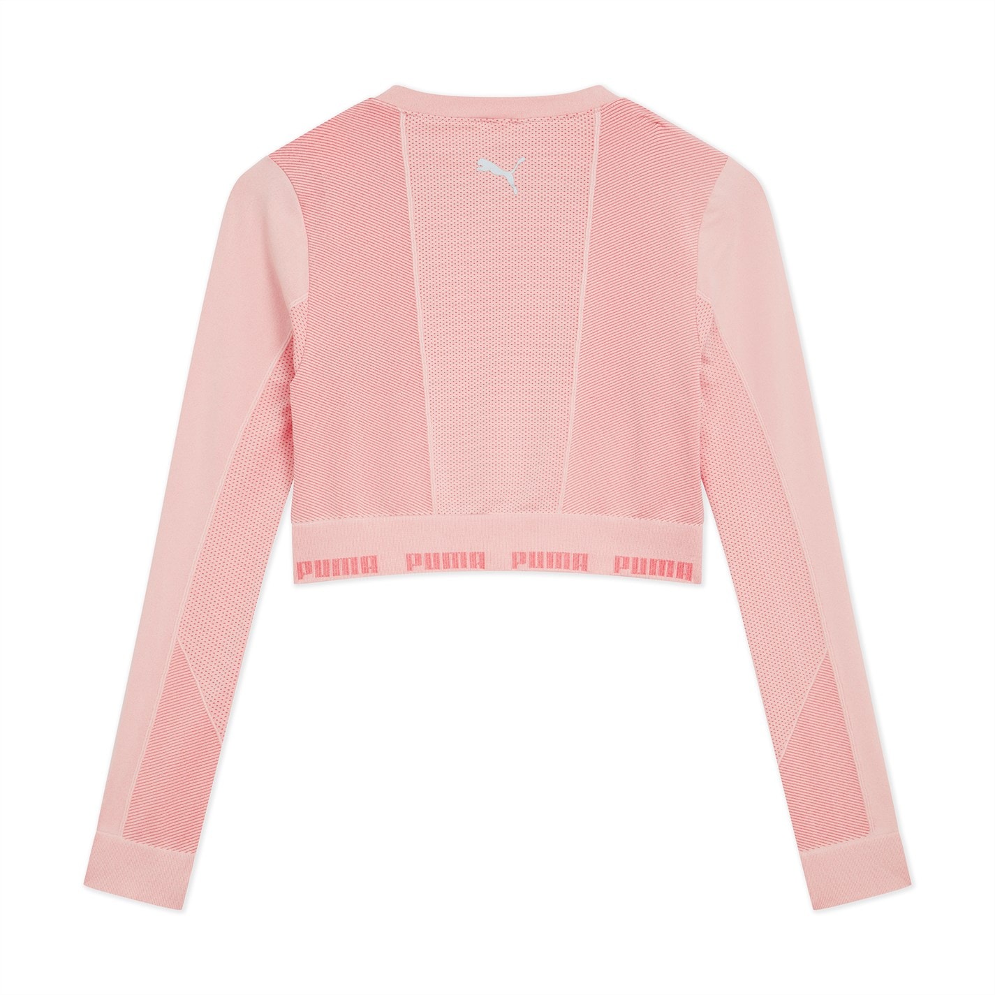 Puma Evoknit Seamless Long-Sleeve Crop Top