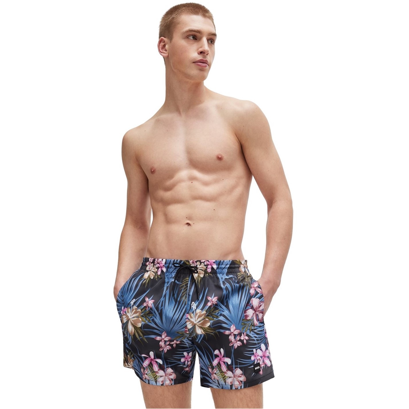 BOSS Piranha Boxer Uomo – Black2, 100% Poliestere Riciclato, Lavabile In Lavatrice - 3