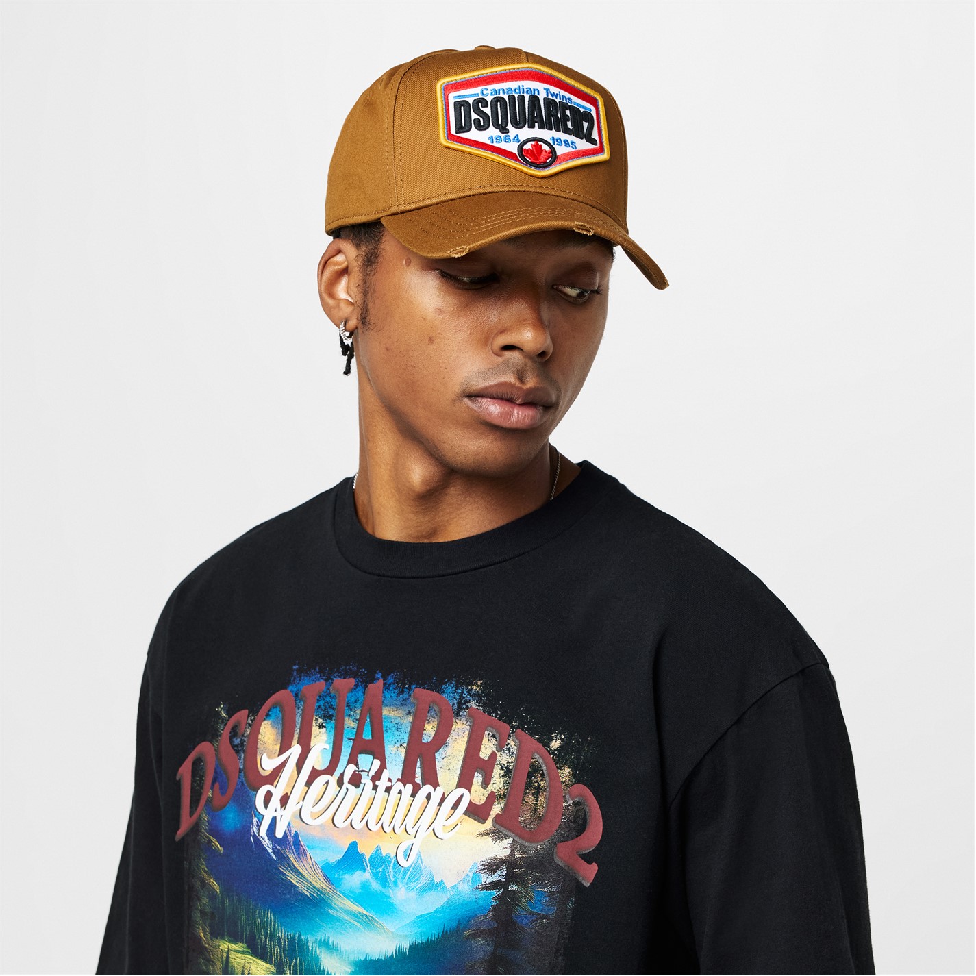 Dsquared2 Canadian Twins Baseball Cap DSQUARED2 Canada Twins Cap