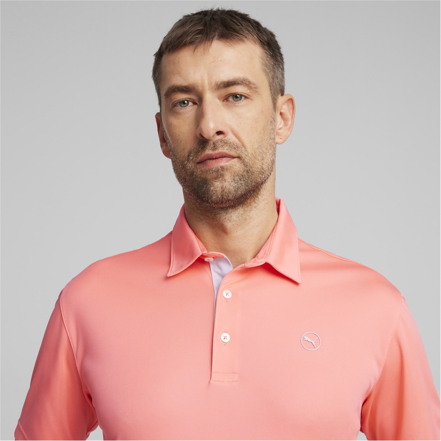 Harrison Pocket Polo **Melon main image 1
