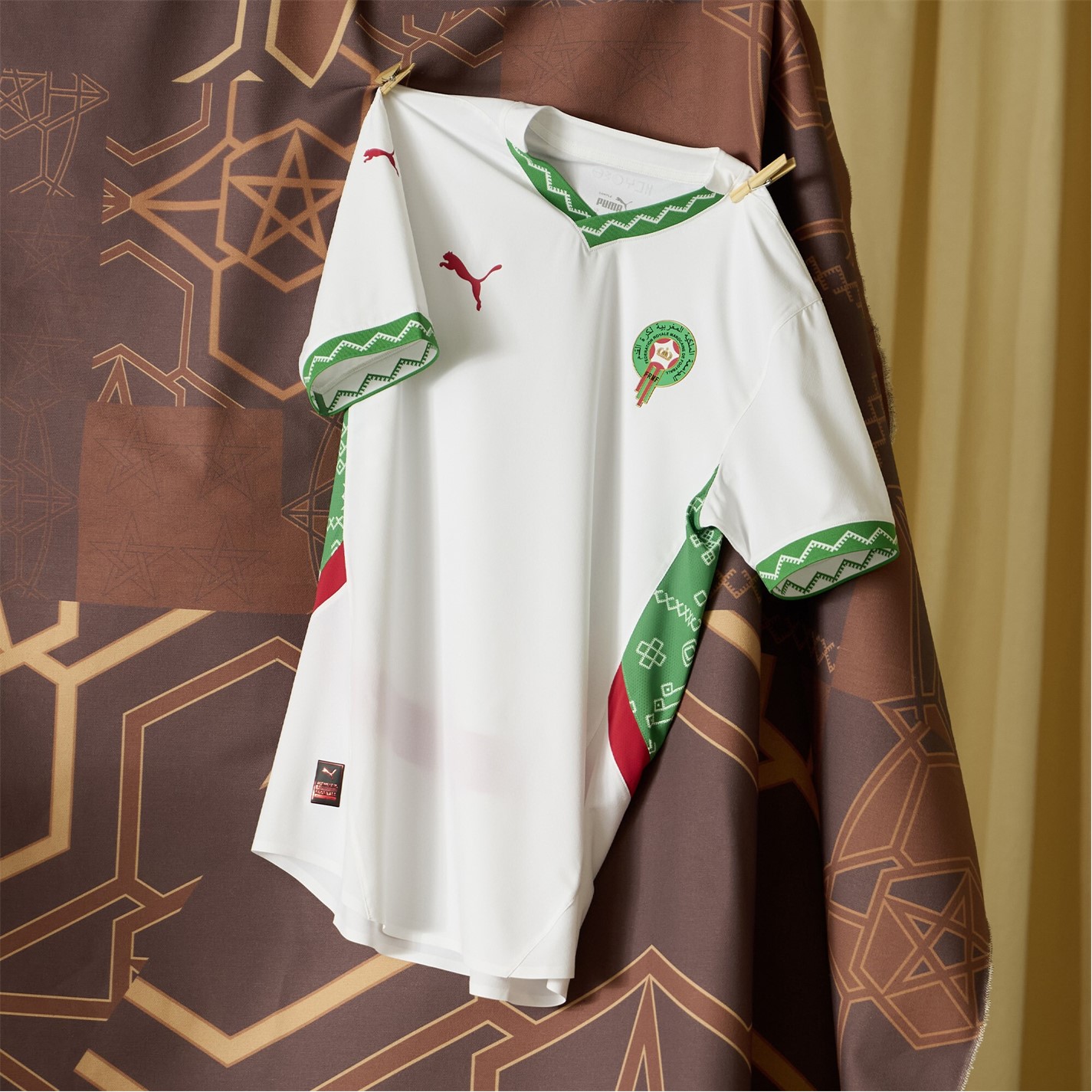 Puma Morocco Away Shirt 2025 Juniors