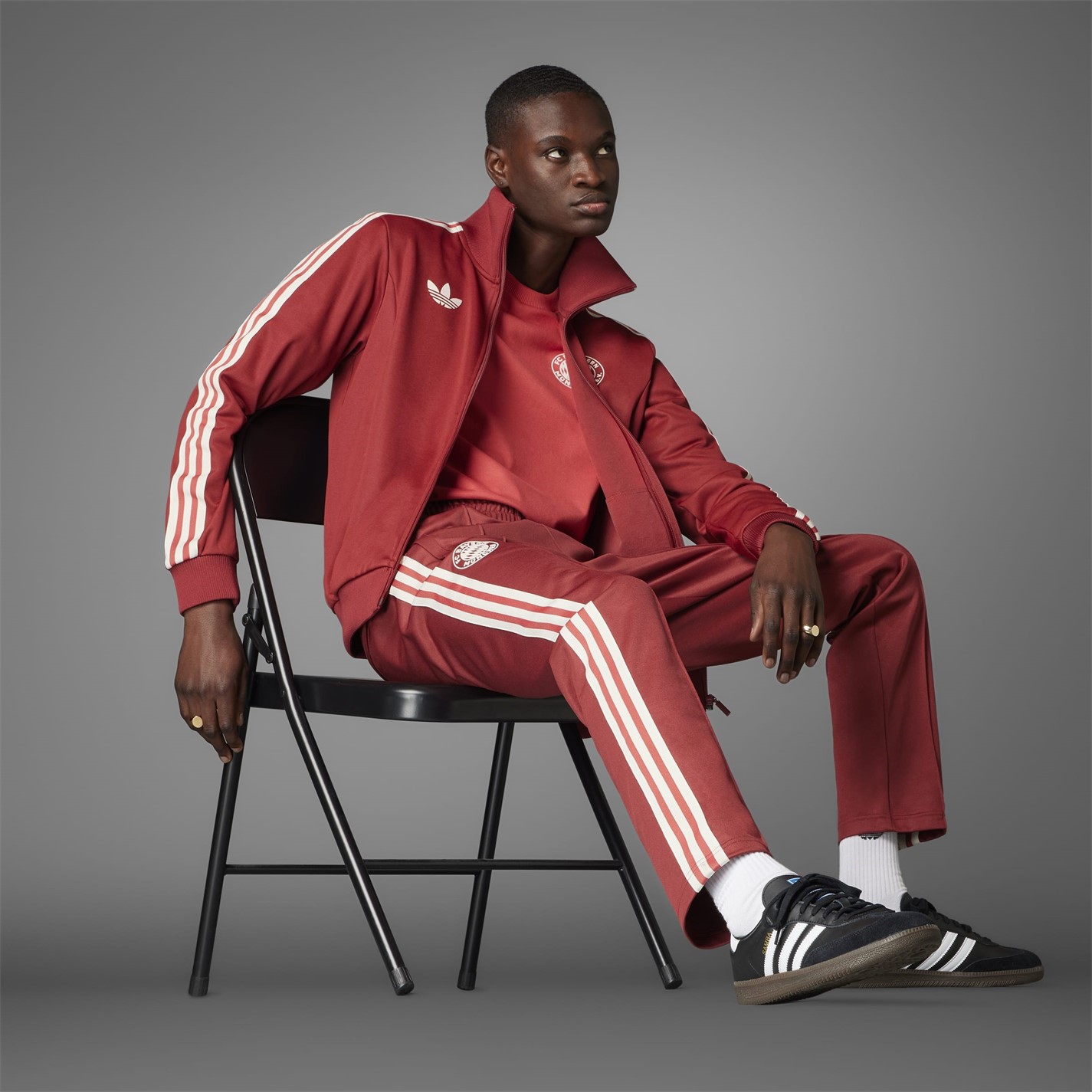 all red adidas jumpsuit