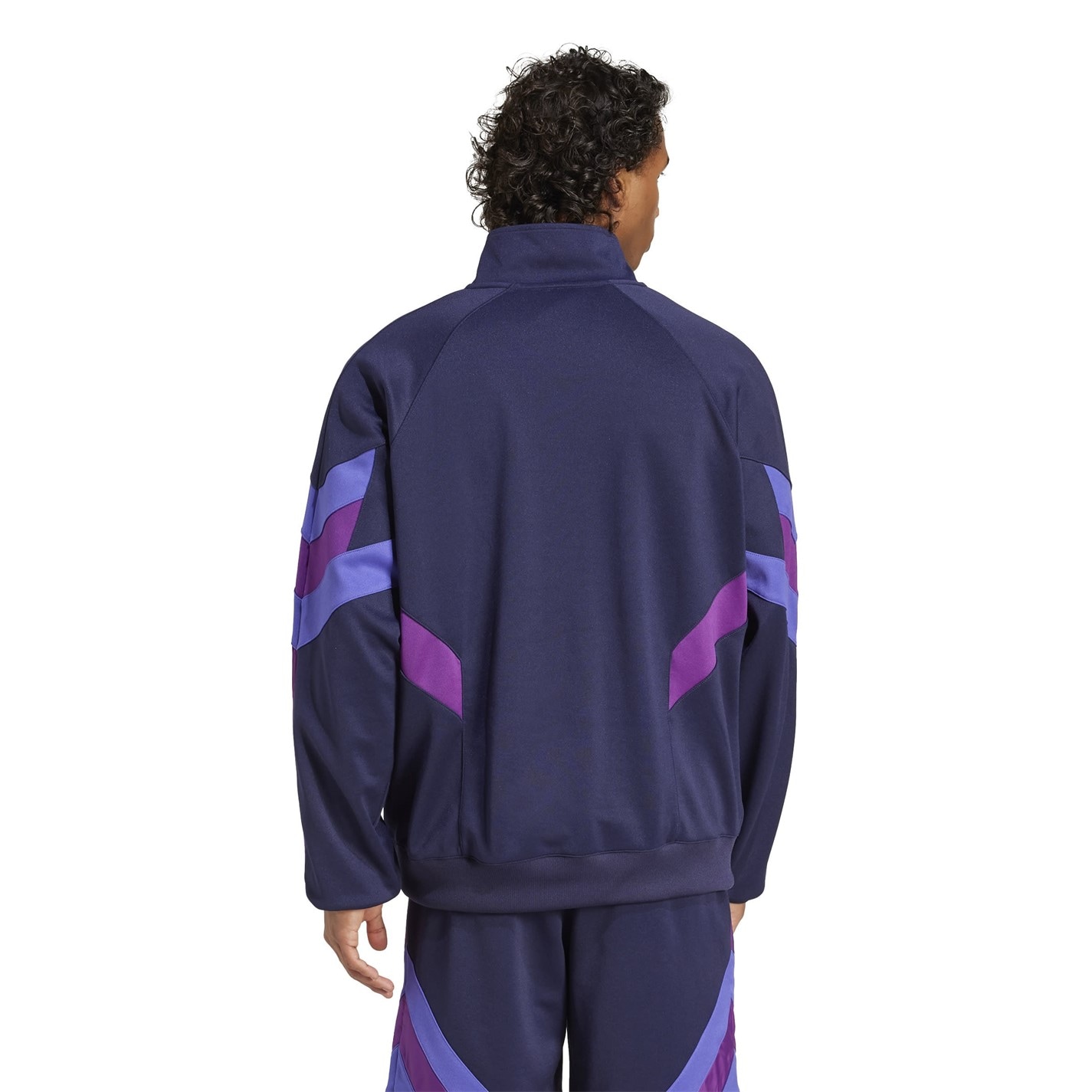 LA Galaxy ☆アディダス☆Originals Half-Zip Crew Sweatshirt Bluza adidas LA Galaxy 25/26 Half-Zip Crew - Granatowy