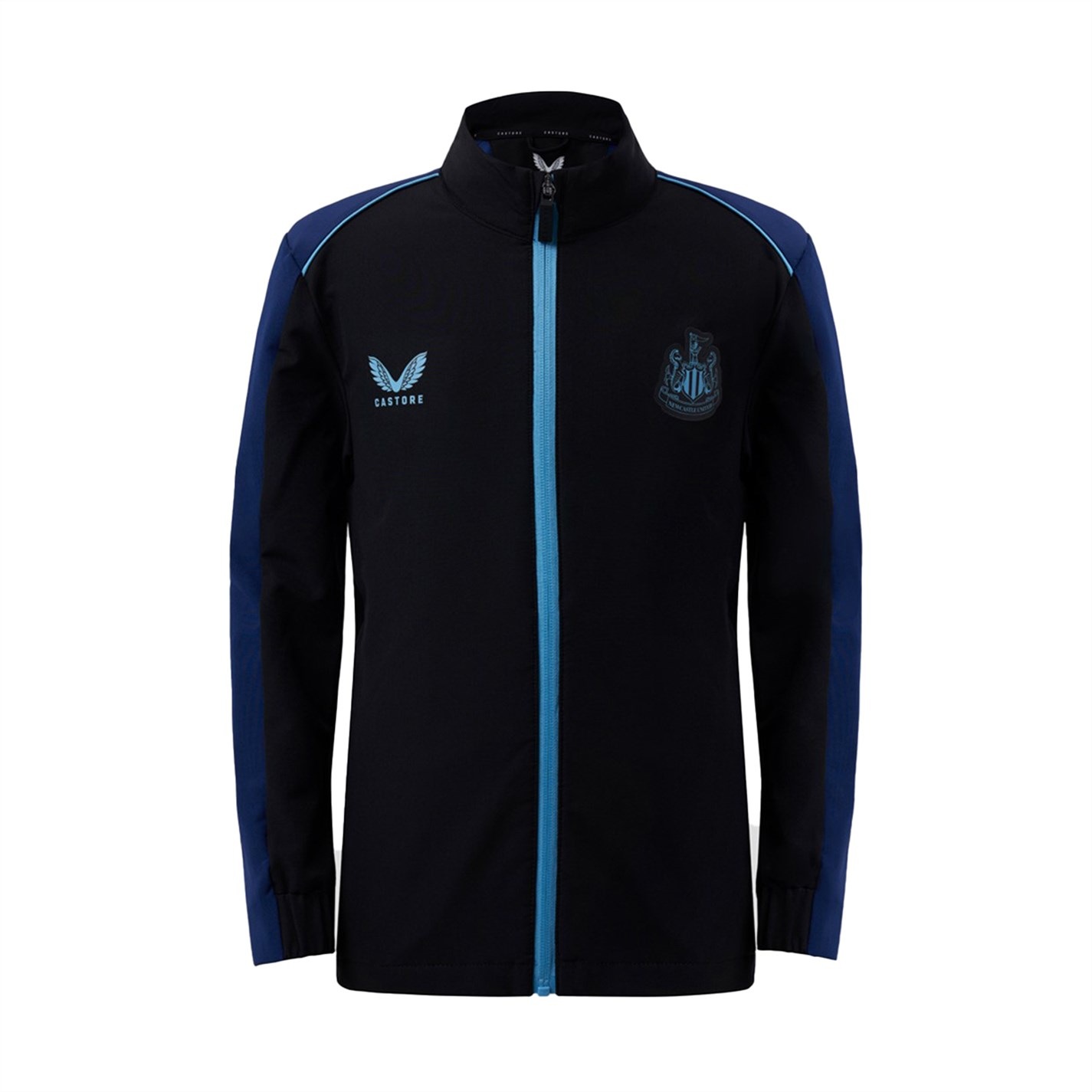 Castore Kids' Newcastle United Licence Rain Anorak Blue