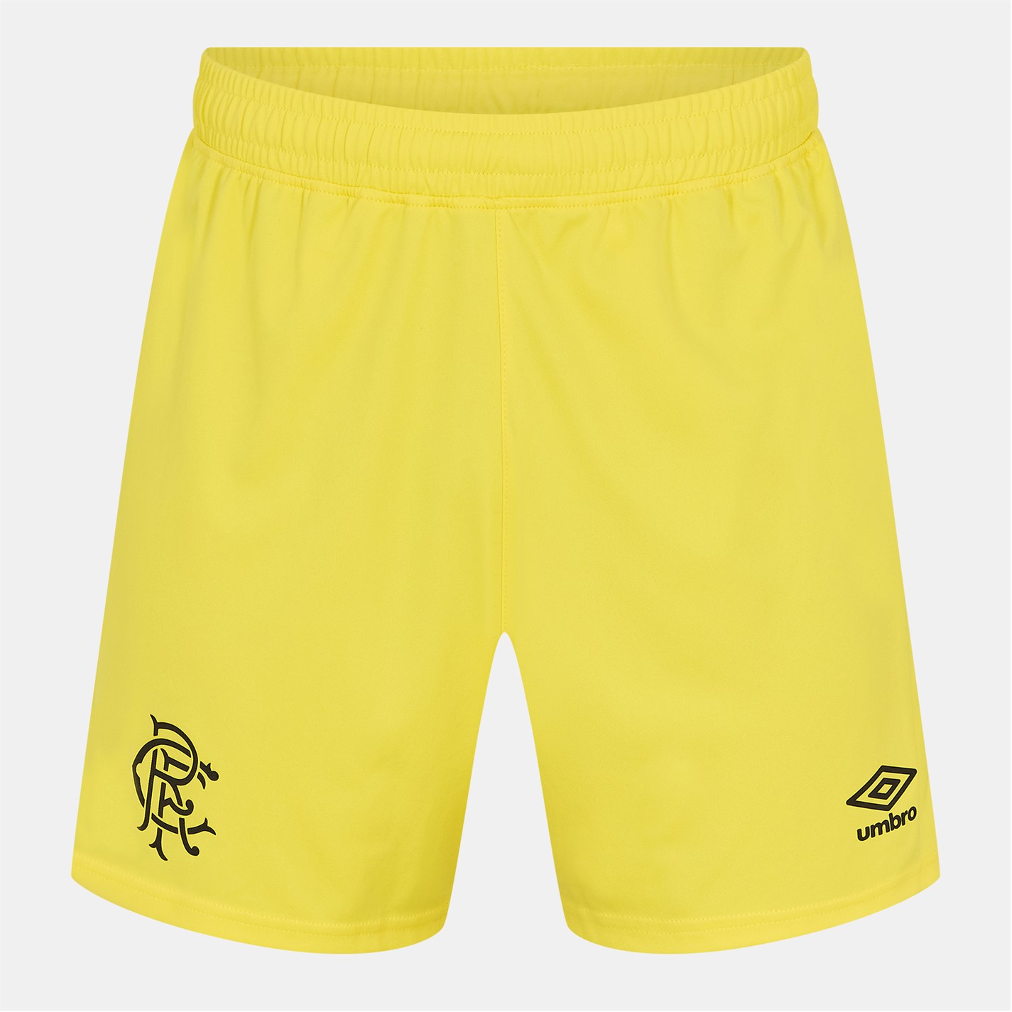 Umbro Rangers Goalkeeper Shorts 2025 2026 Adults Yellow