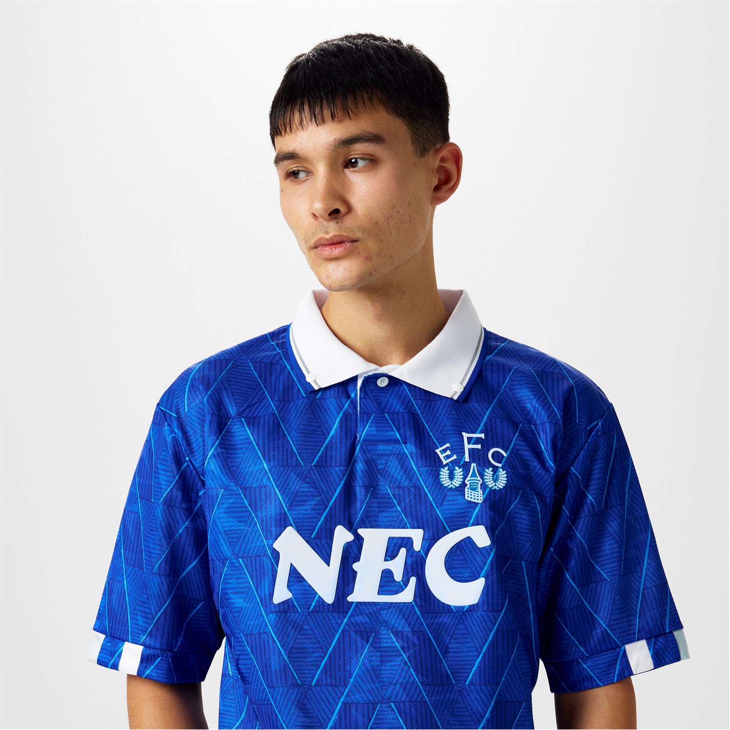 Score Draw | Score Draw Everton Home Shirt 1989/90 | Blue