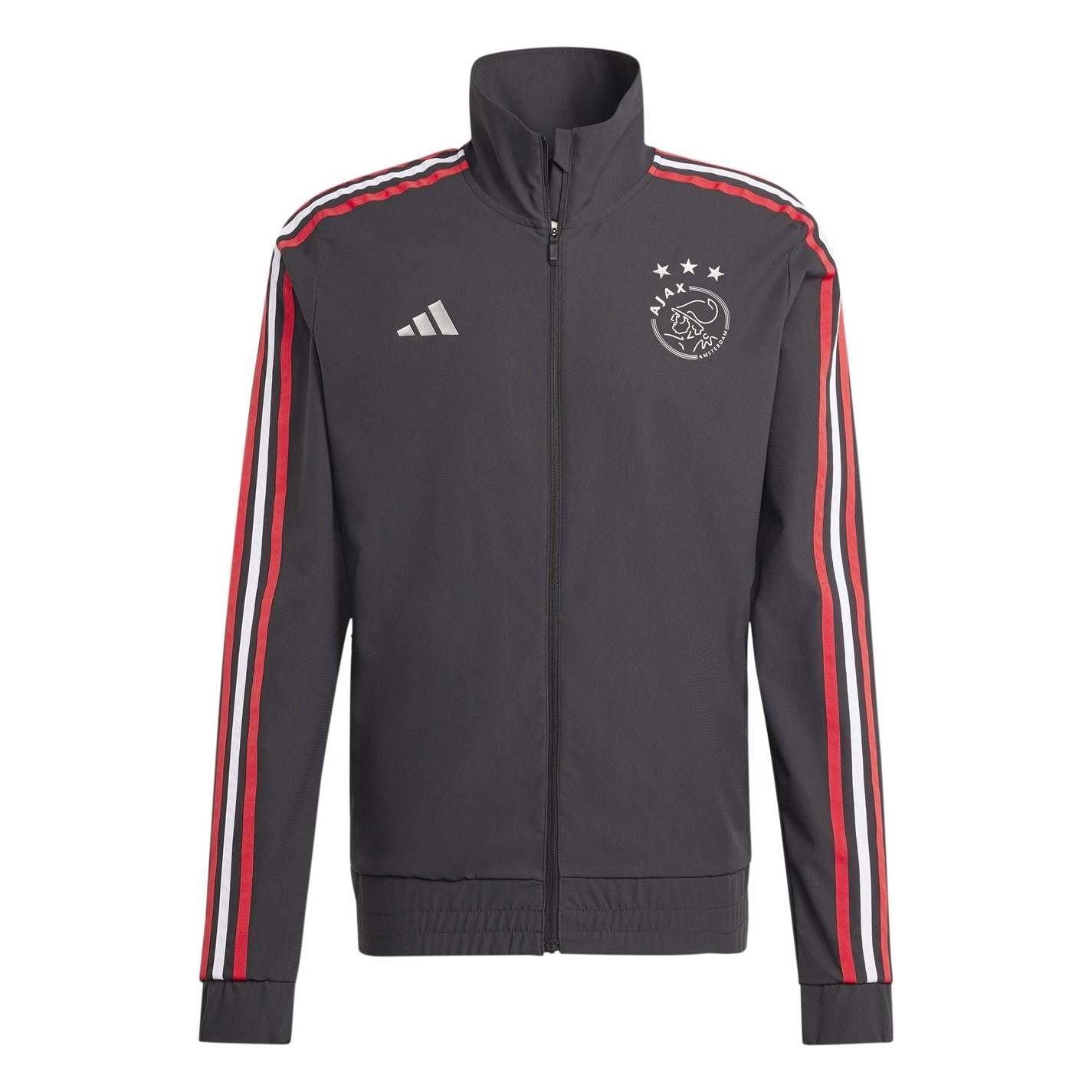 adidas | Ajax Amsterdam Tracksuit Jacket Adults | Blk/Red/Wht
