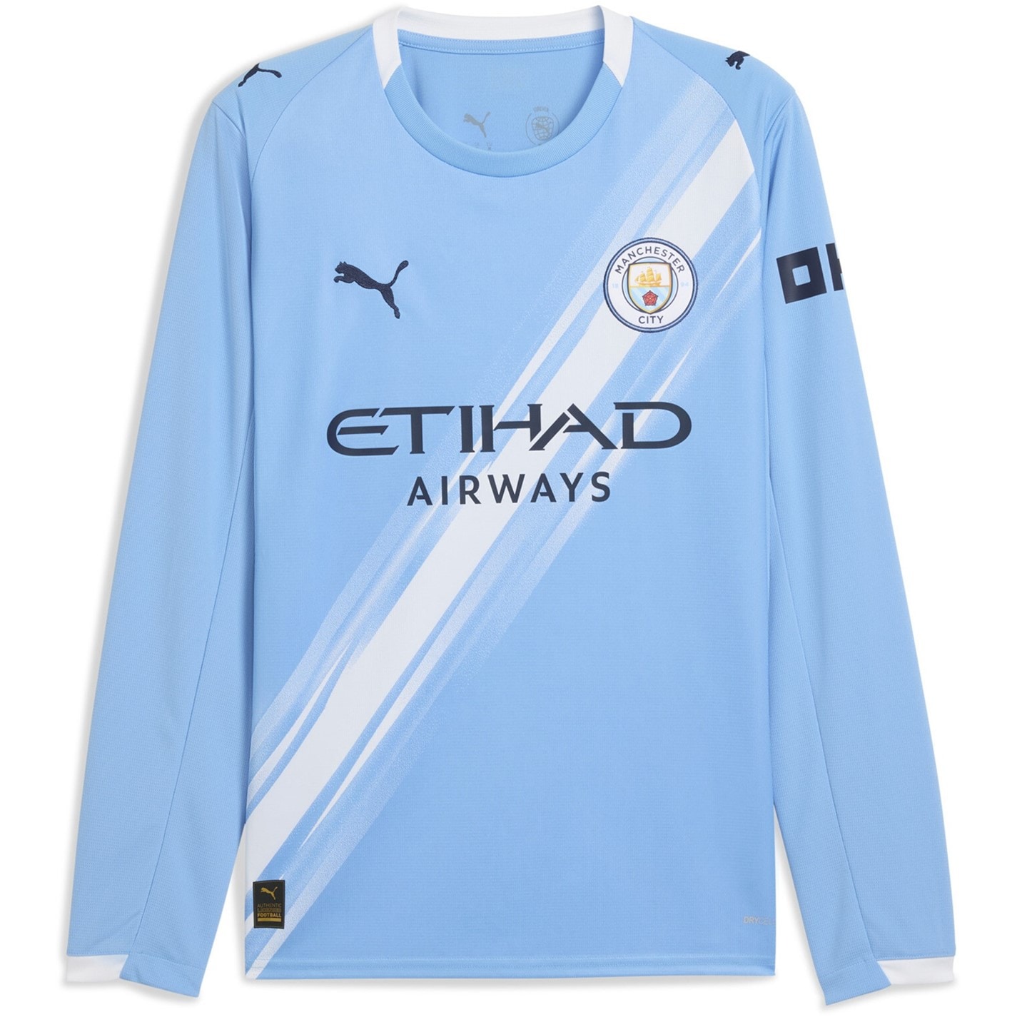 Puma | Manchester City Long Sleeve Home Shirt 2025 2026 Adults